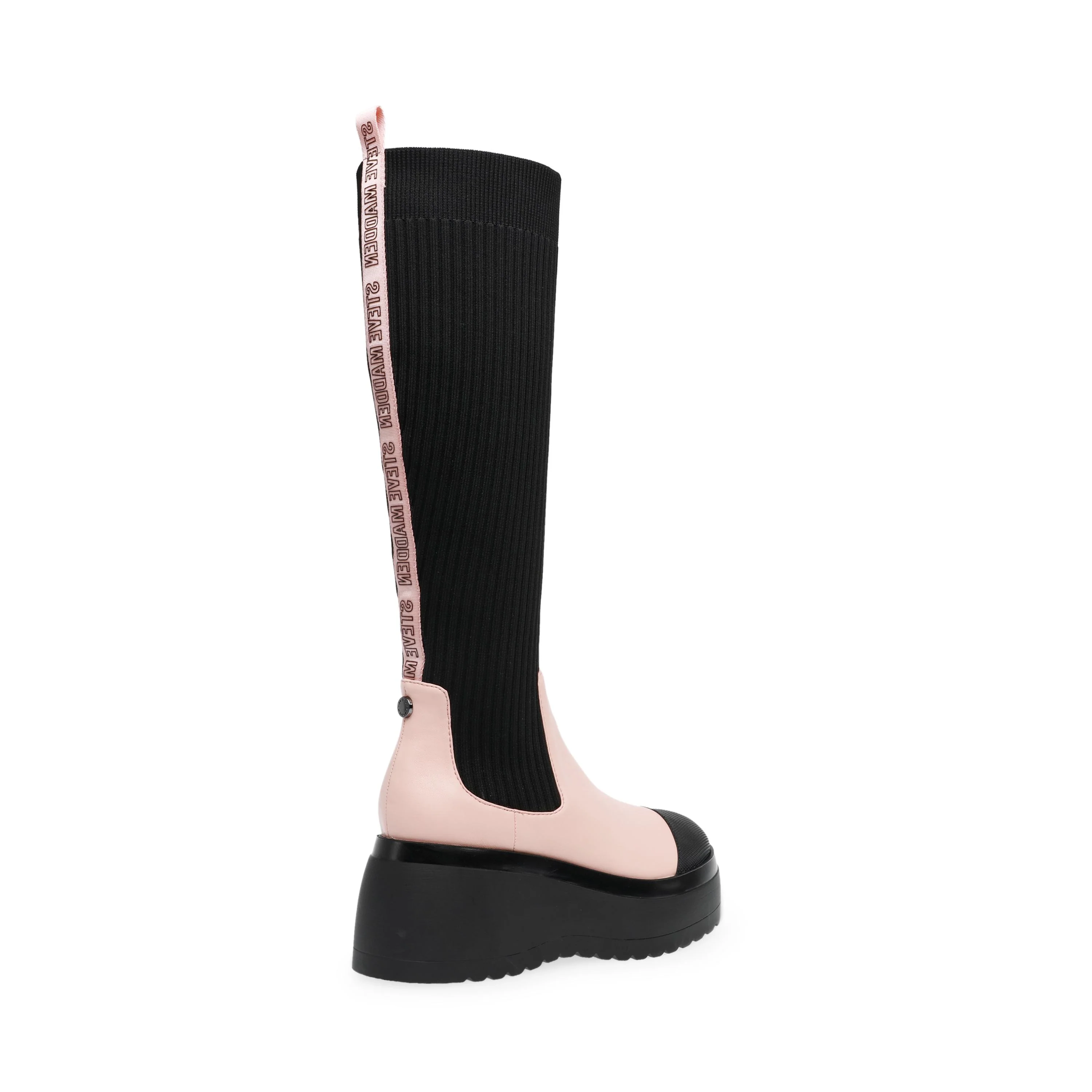Dagget Pink / Black - Stivali Donna Rosa / Neri  Donna STEVE MADDEN - Image 6