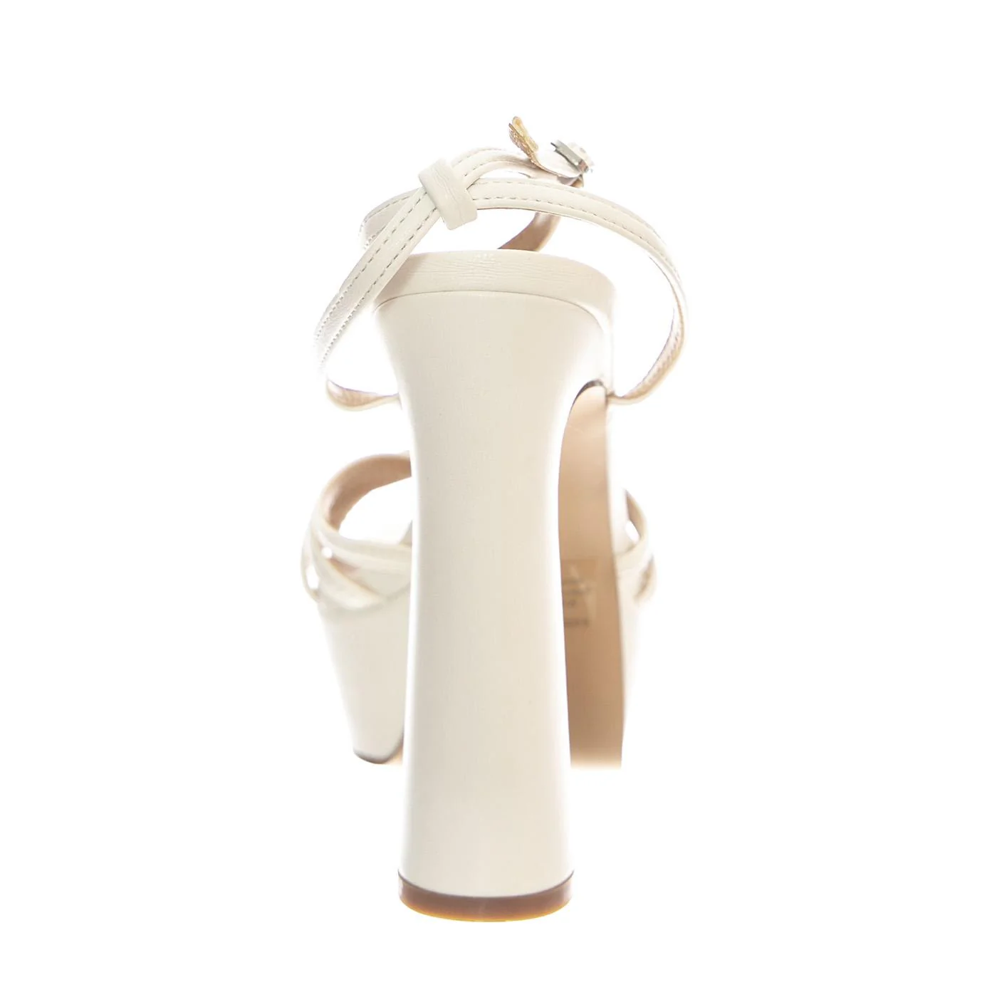 DIAMANTE WHITE NAPPA PU - Sandali Donna Bianchi Donna STEVE MADDEN - Image 4