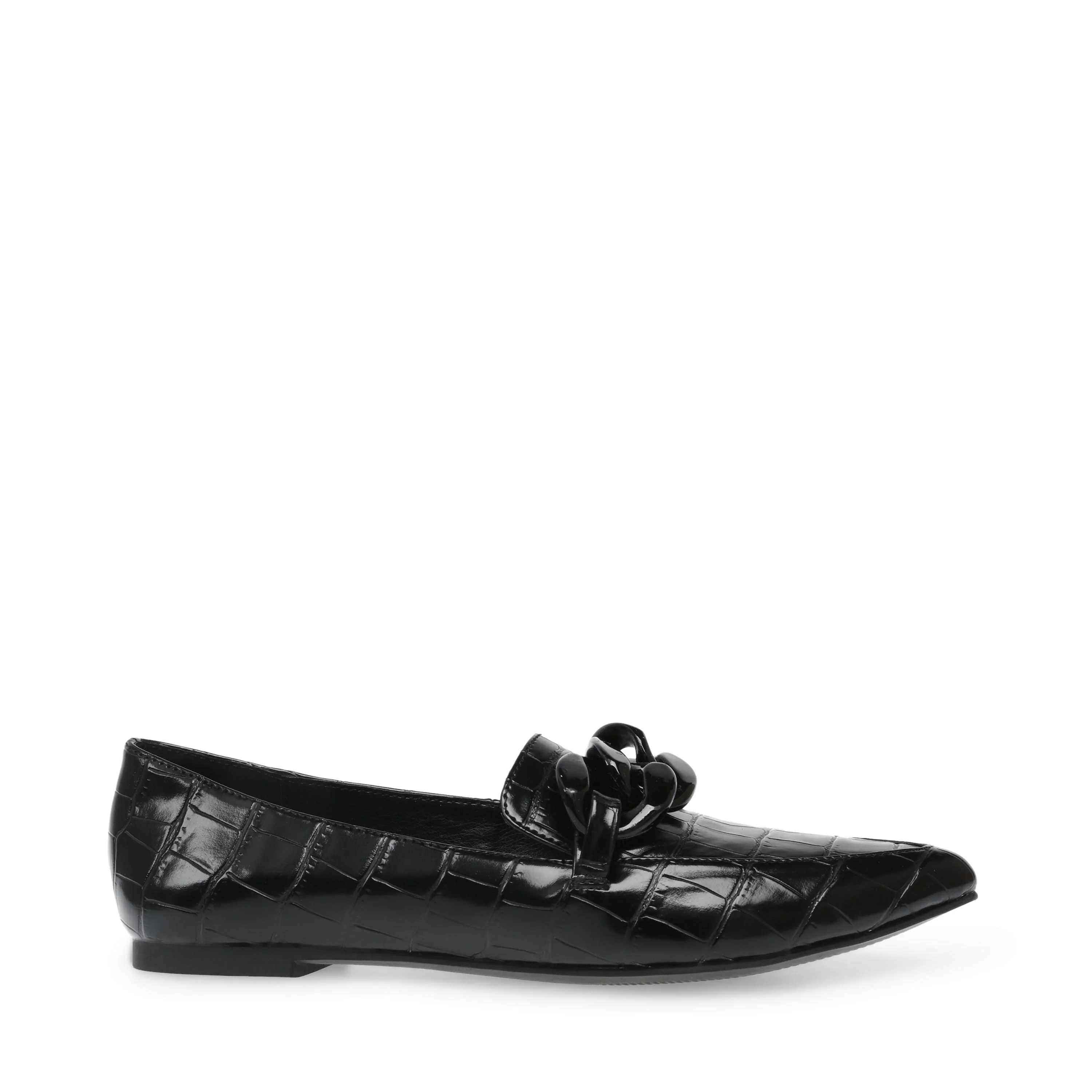 Famed Black Croc - Scarpe Basse Donna Nere  Donna STEVE MADDEN