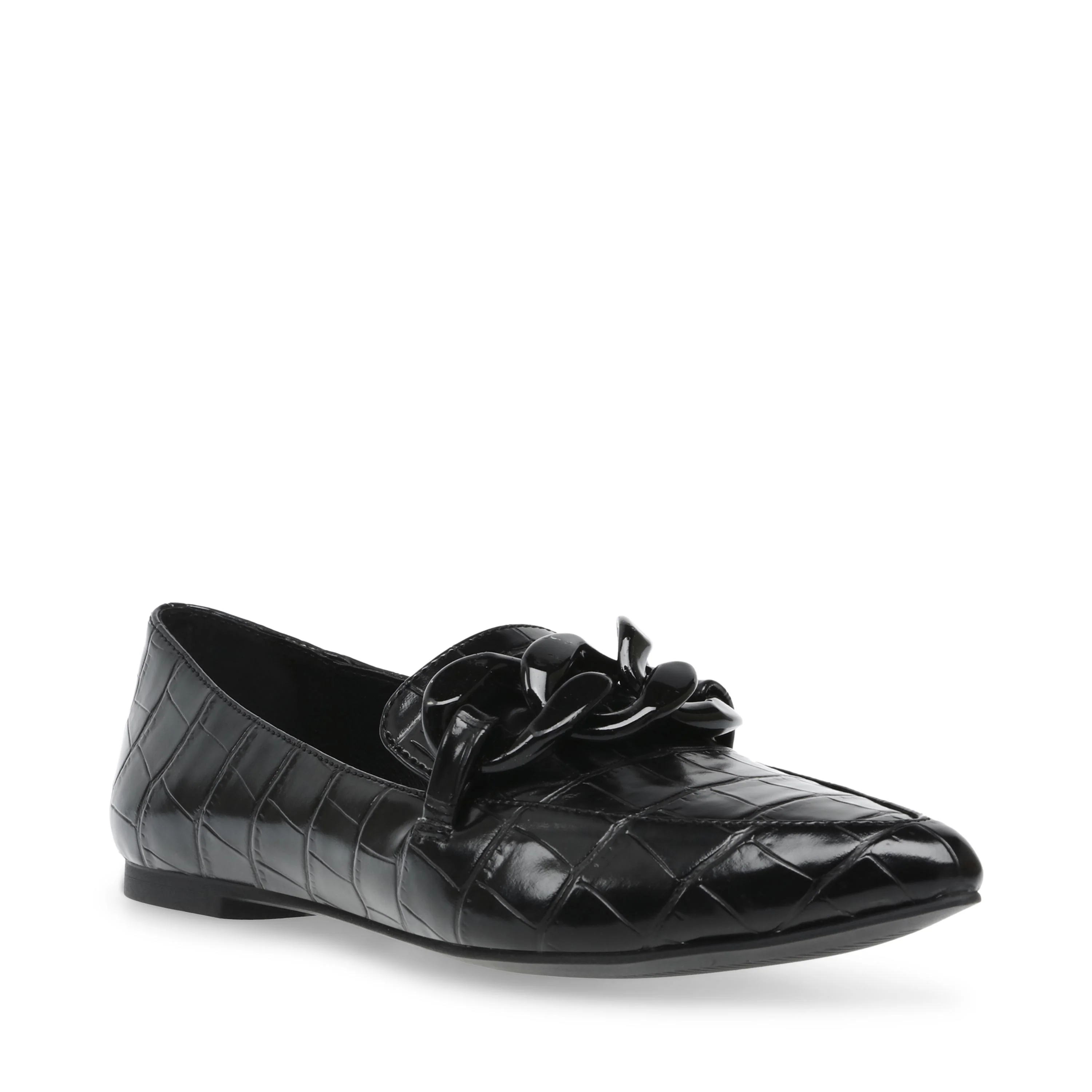 Famed Black Croc - Scarpe Basse Donna Nere  Donna STEVE MADDEN - Image 2