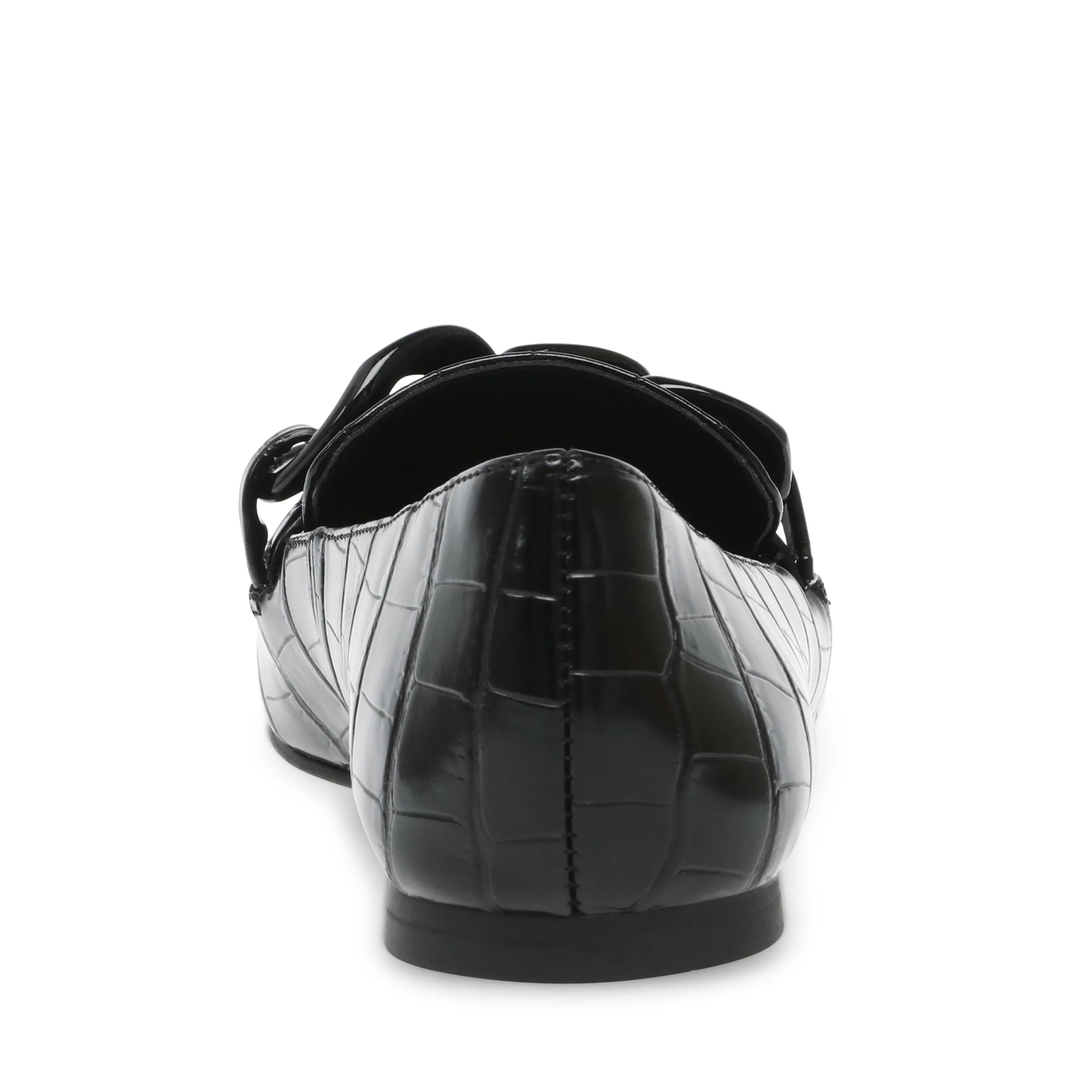 Famed Black Croc - Scarpe Basse Donna Nere  Donna STEVE MADDEN - Image 4