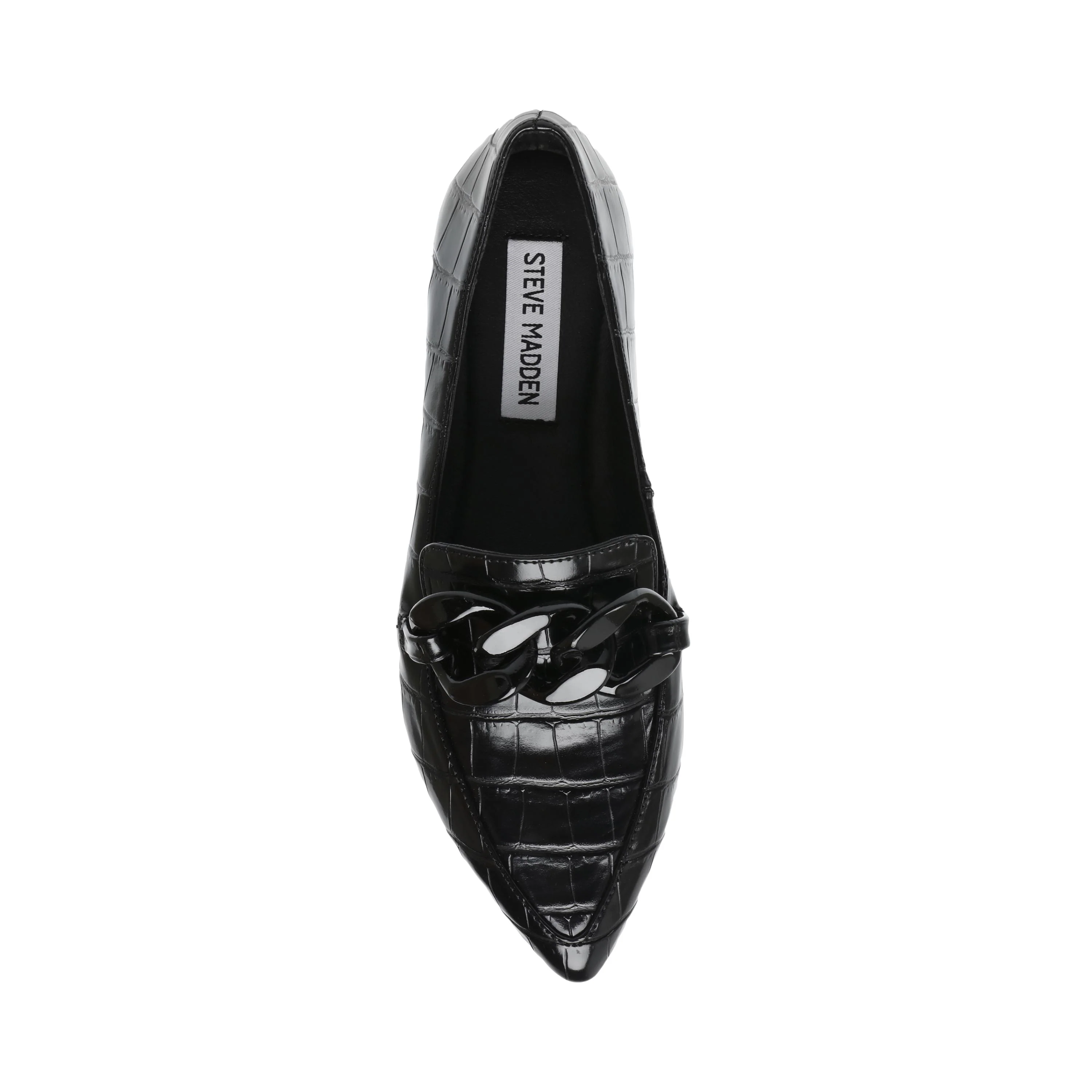 Famed Black Croc - Scarpe Basse Donna Nere  Donna STEVE MADDEN - Image 6