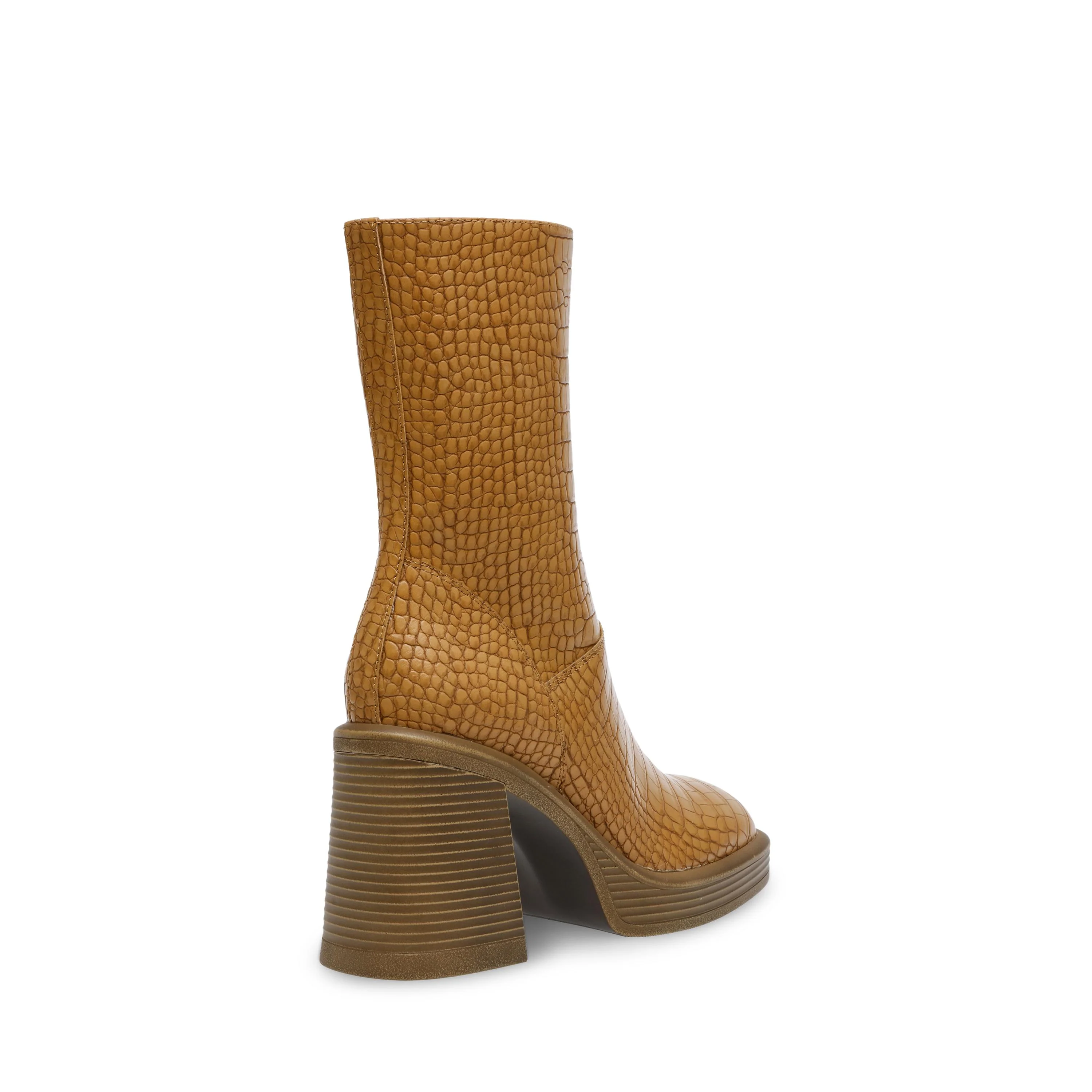 FINITE TAN CROCO BROWN - Stivaletti Donna Marroni Donna STEVE MADDEN - Image 6