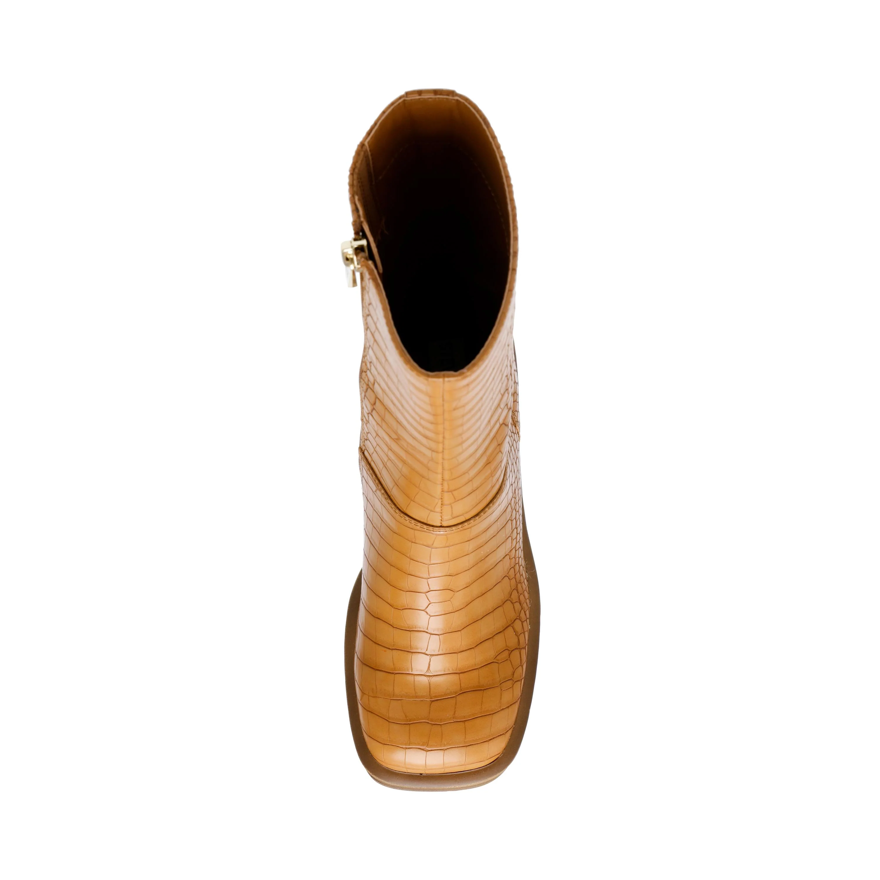 FINITE TAN CROCO BROWN - Stivaletti Donna Marroni Donna STEVE MADDEN - Image 7