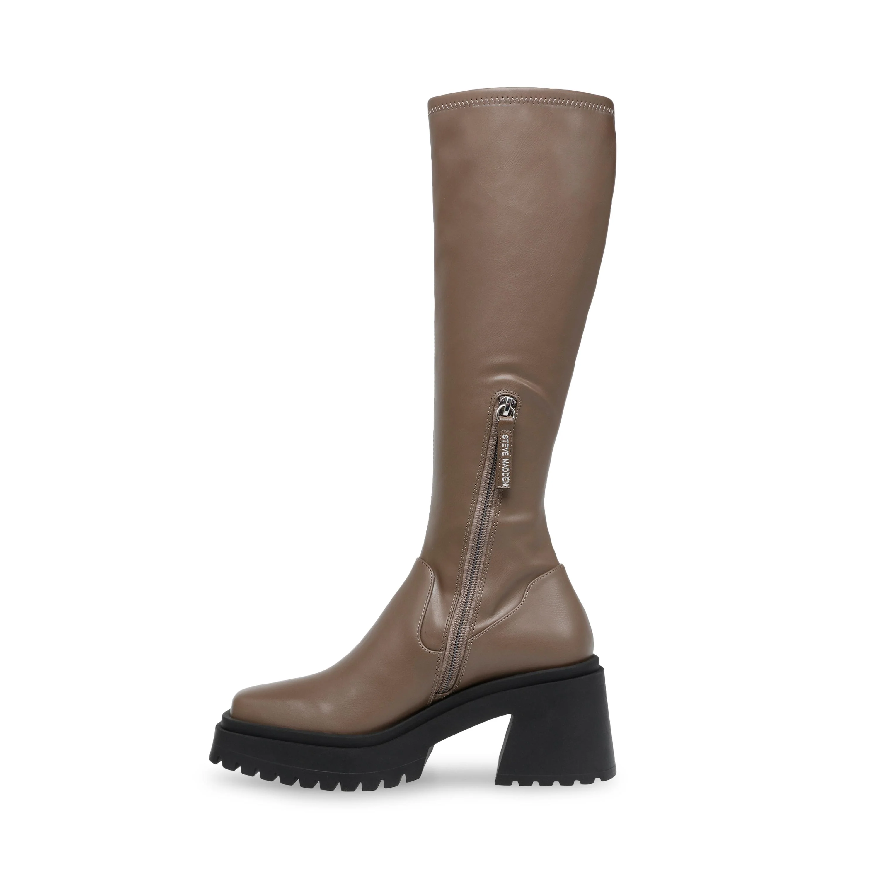 Frontier Dark Taupe - Stivali Alti Donna Marroni Donna STEVE MADDEN - Image 4