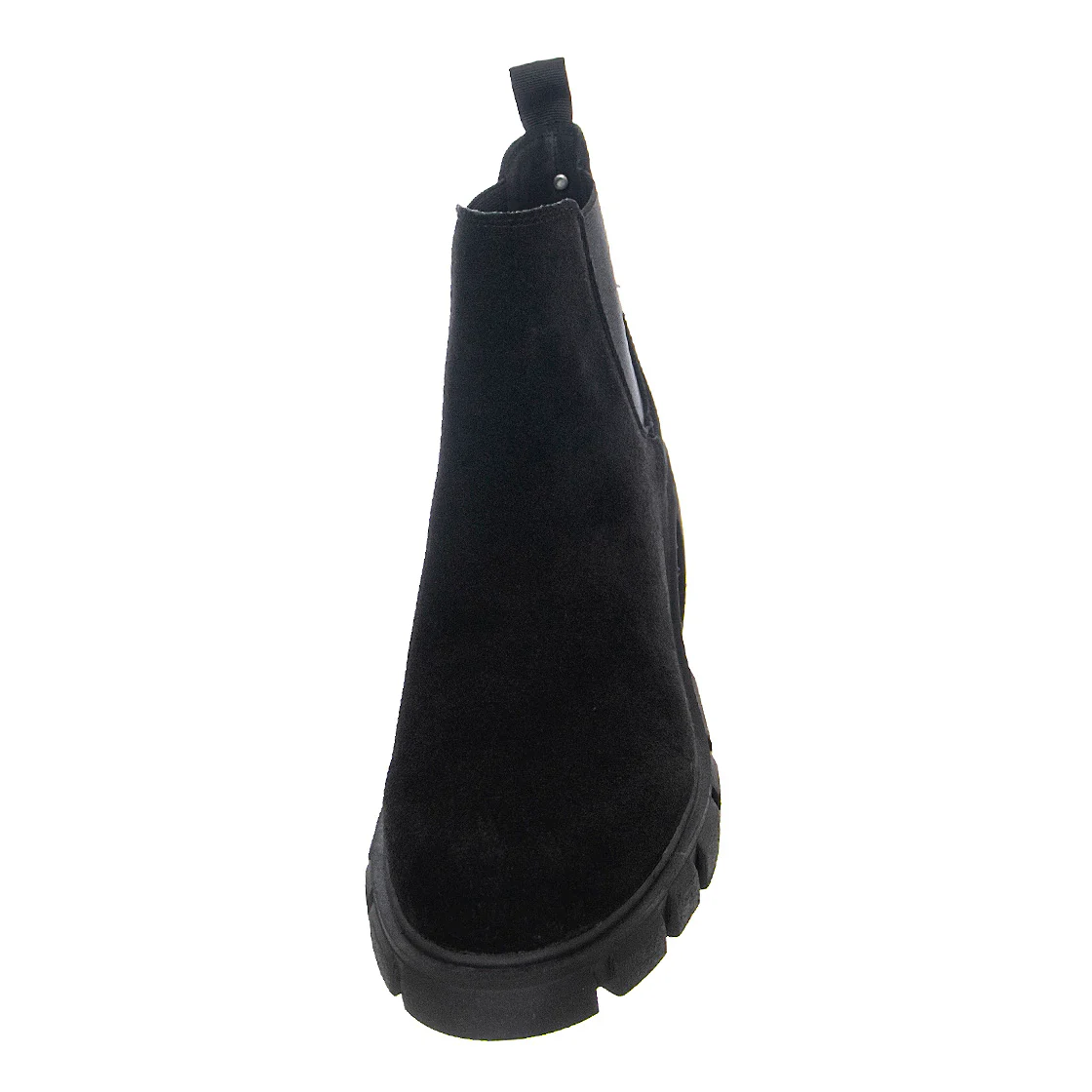 HOWLER BLACK SUEDE - Stivaletti alla Caviglia Donna Neri Donna STEVE MADDEN - Image 3