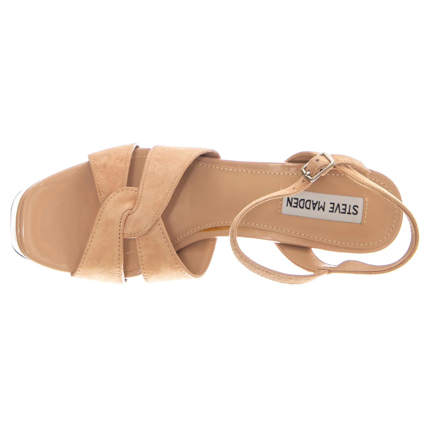 LAVISHER BLUSH SUED - Sandali Donna Beige Donna STEVE MADDEN - Image 6