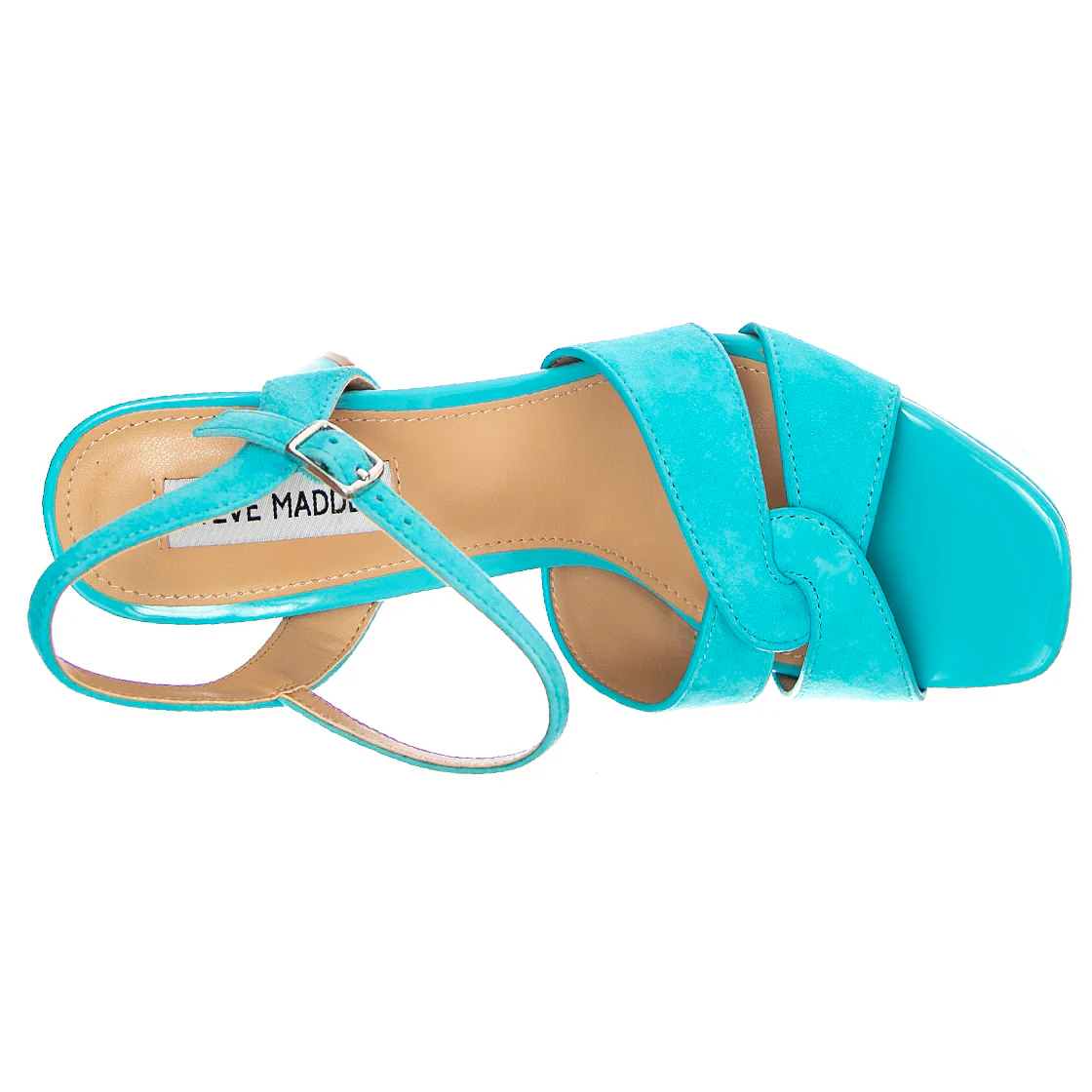 LAVISHER TEAL SUEDE BLUE - Sandali Donna Blu Donna STEVE MADDEN - Image 6