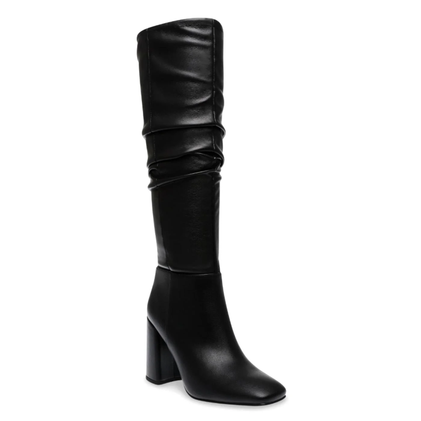 LEXUS  Black Leather - Stivali Donna Neri  Donna STEVE MADDEN