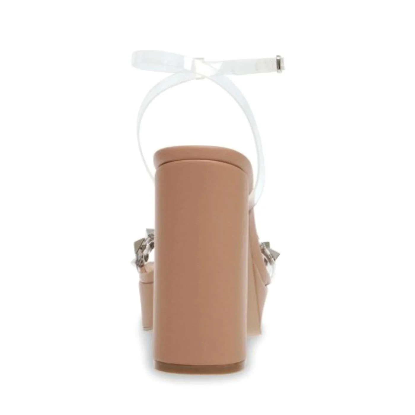 LOCKETT CLEAR NUDE - Sandali Donna Beige Donna STEVE MADDEN - Image 4