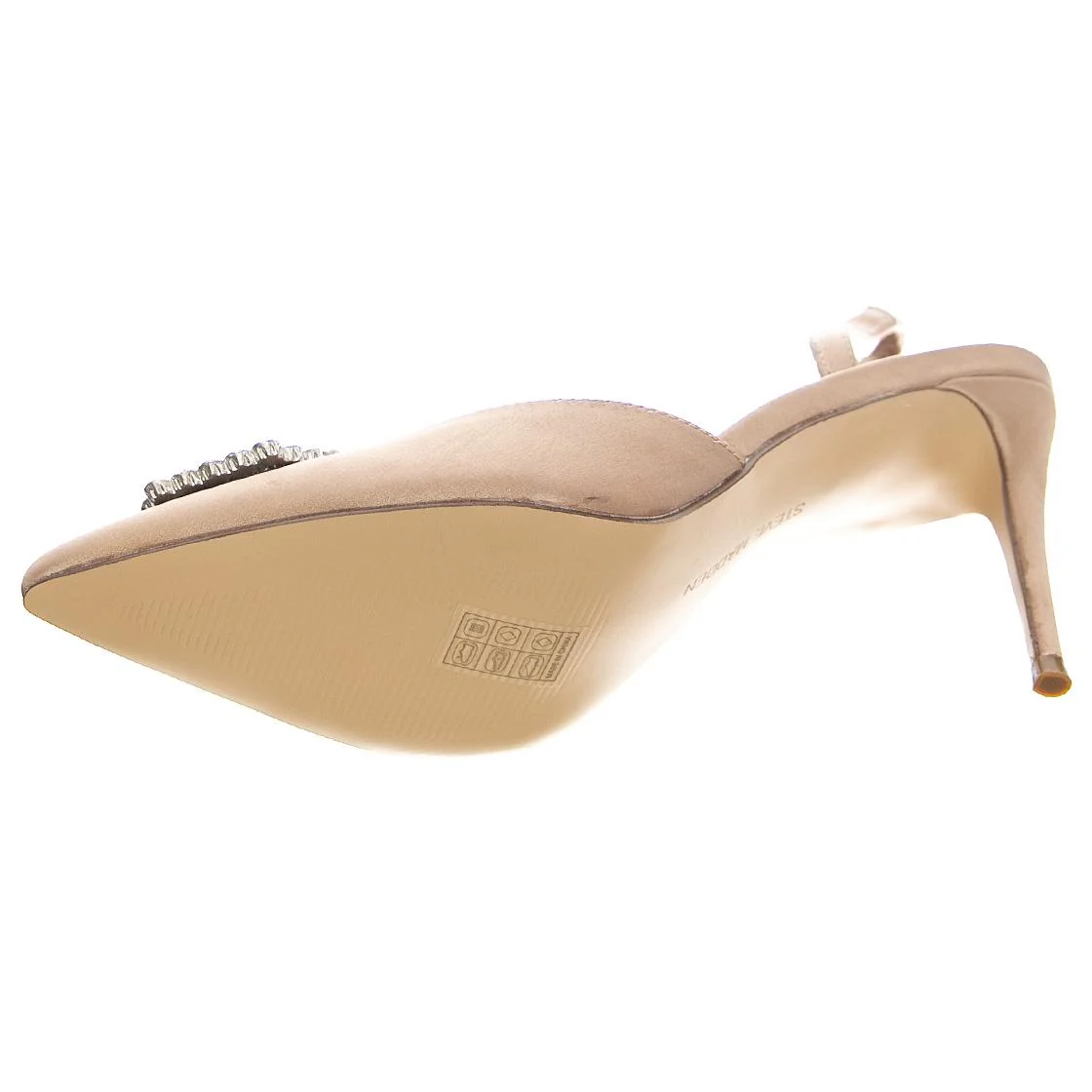 LUCENT NUDE SATIN - Sandali Donna Beige  Donna STEVE MADDEN - Image 5