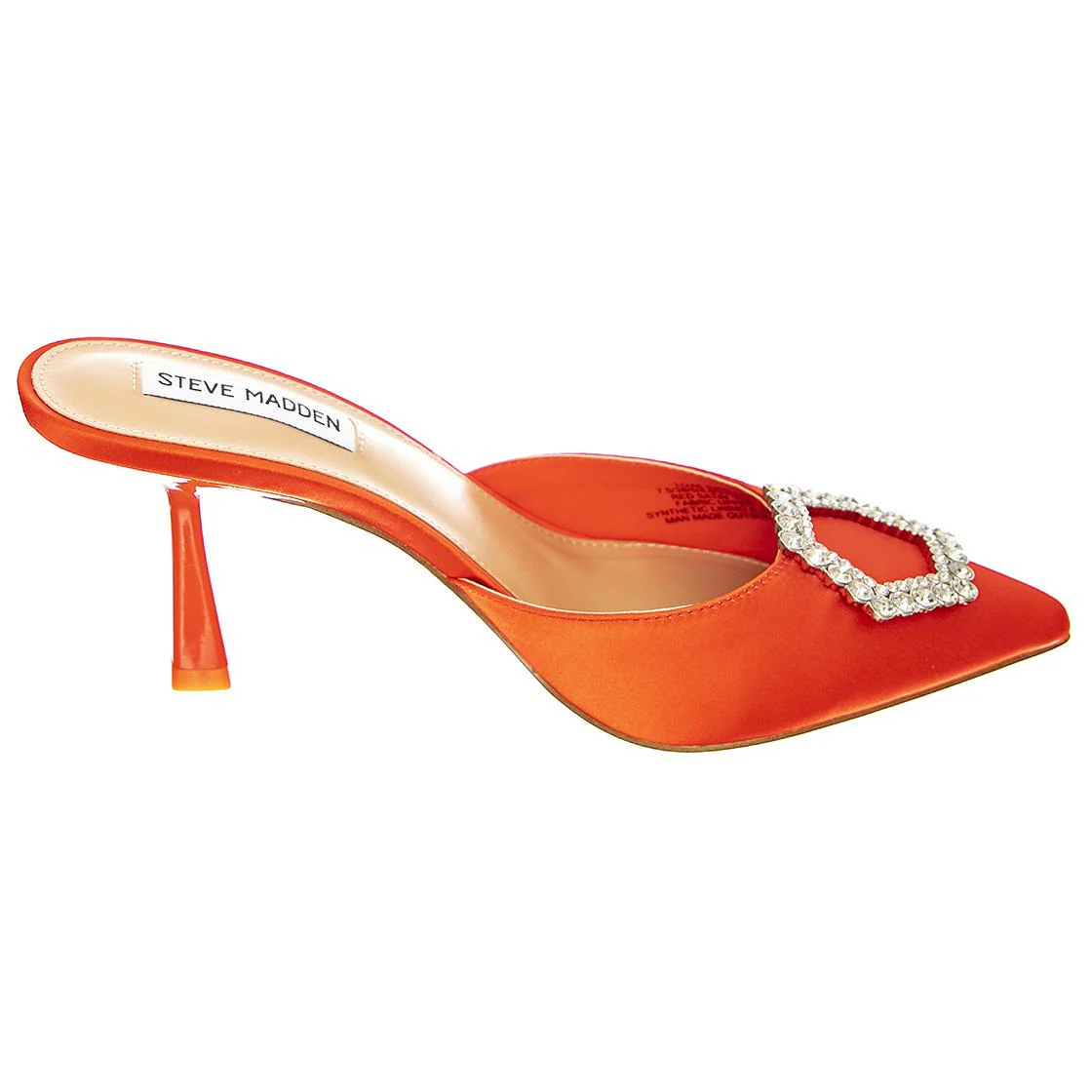Luxe City Red Satin - Sandali Donna Arancioni Donna STEVE MADDEN - Image 2