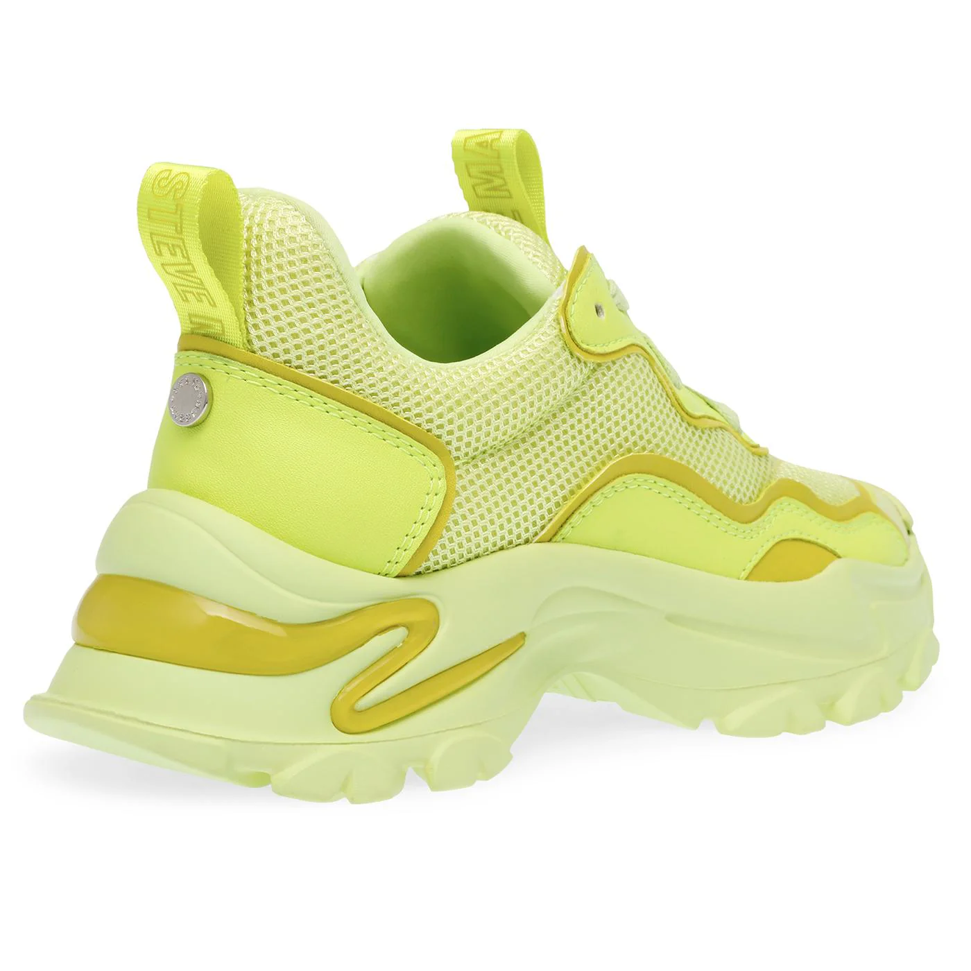 Manerva Neon Lime - Scarpe Stringate Profilo Basso Donna Verdi  Donna STEVE MADDEN - Image 5