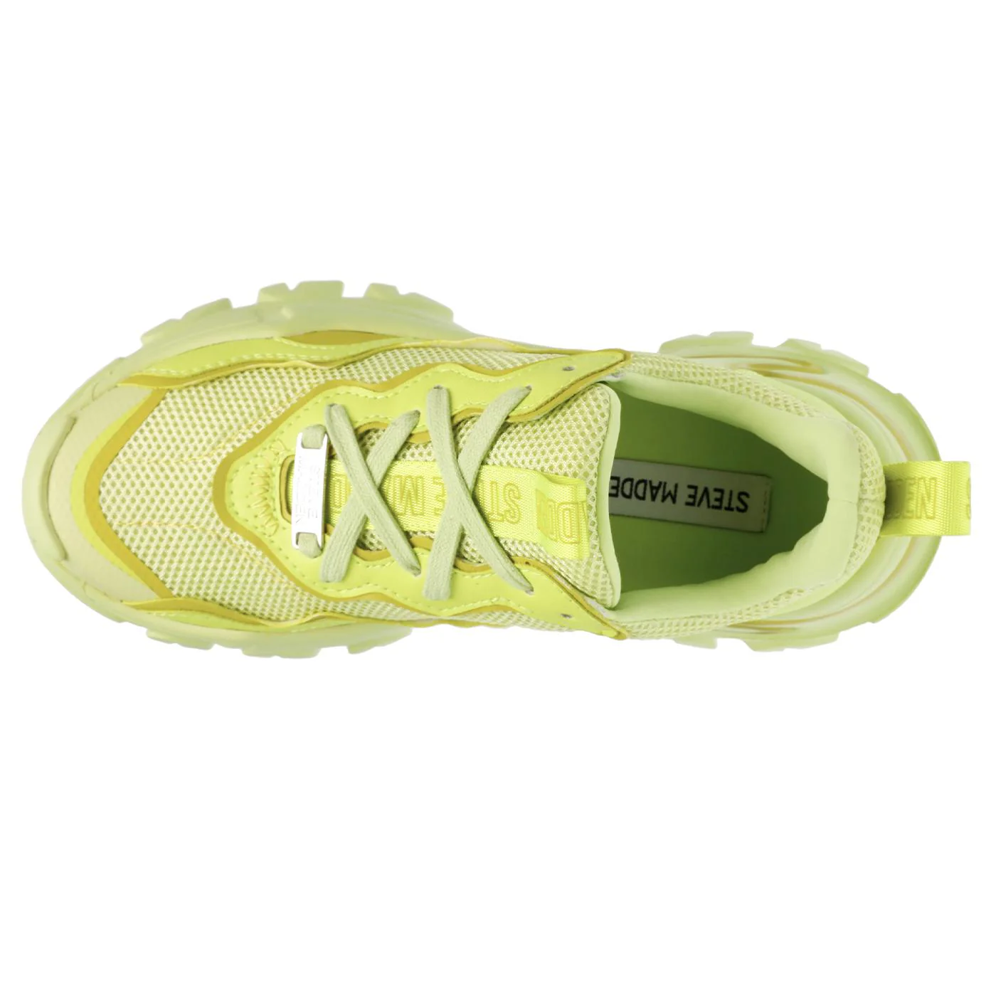 Manerva Neon Lime - Scarpe Stringate Profilo Basso Donna Verdi  Donna STEVE MADDEN - Image 6