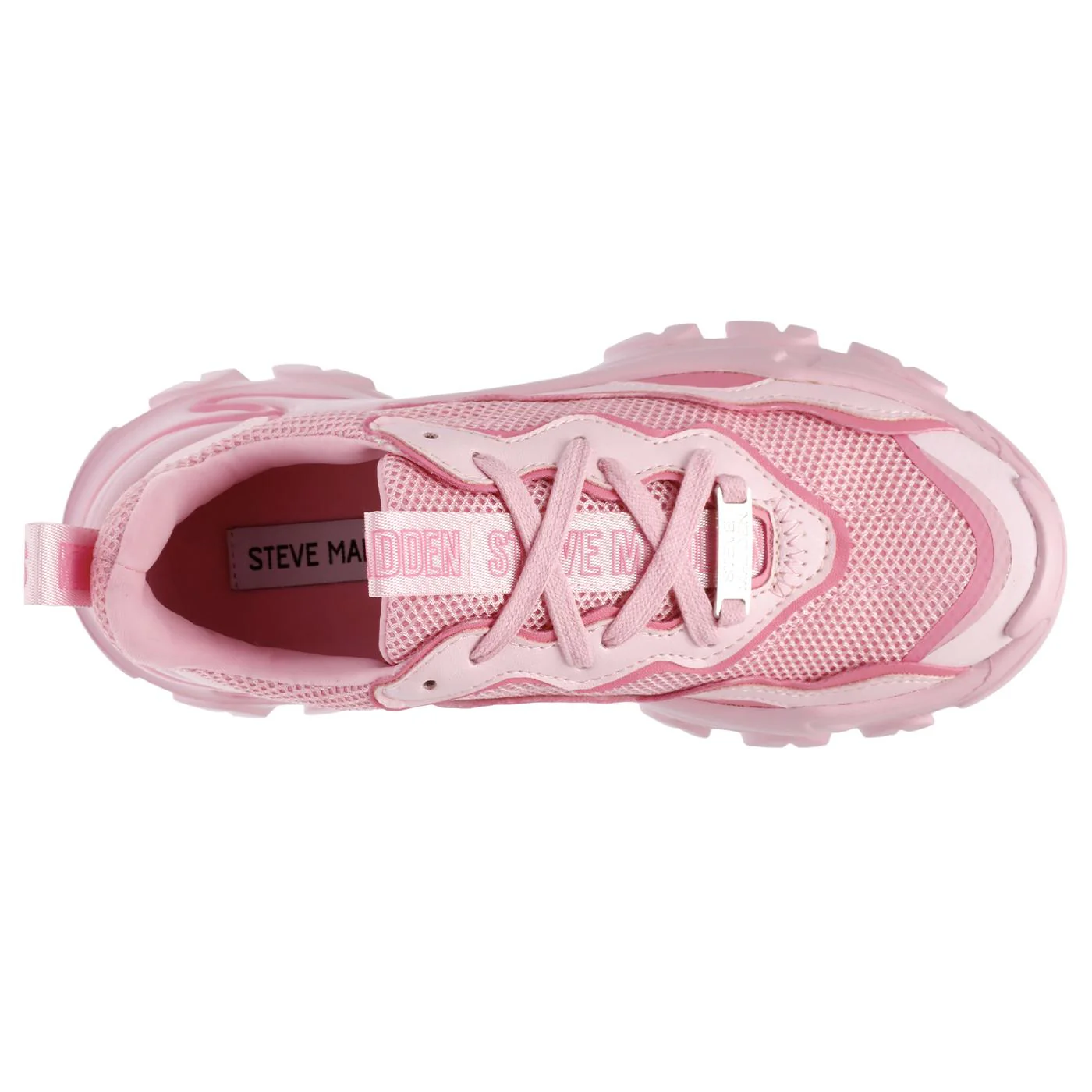 Manerva Pink Candy - Scarpe Stringate Profilo Basso Donna Rosa  Donna STEVE MADDEN - Image 6
