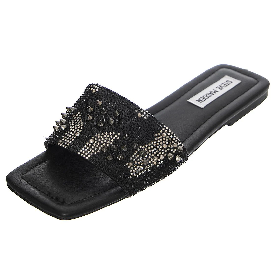 Marveled Black Mult - Sandali Donna Neri  Donna STEVE MADDEN