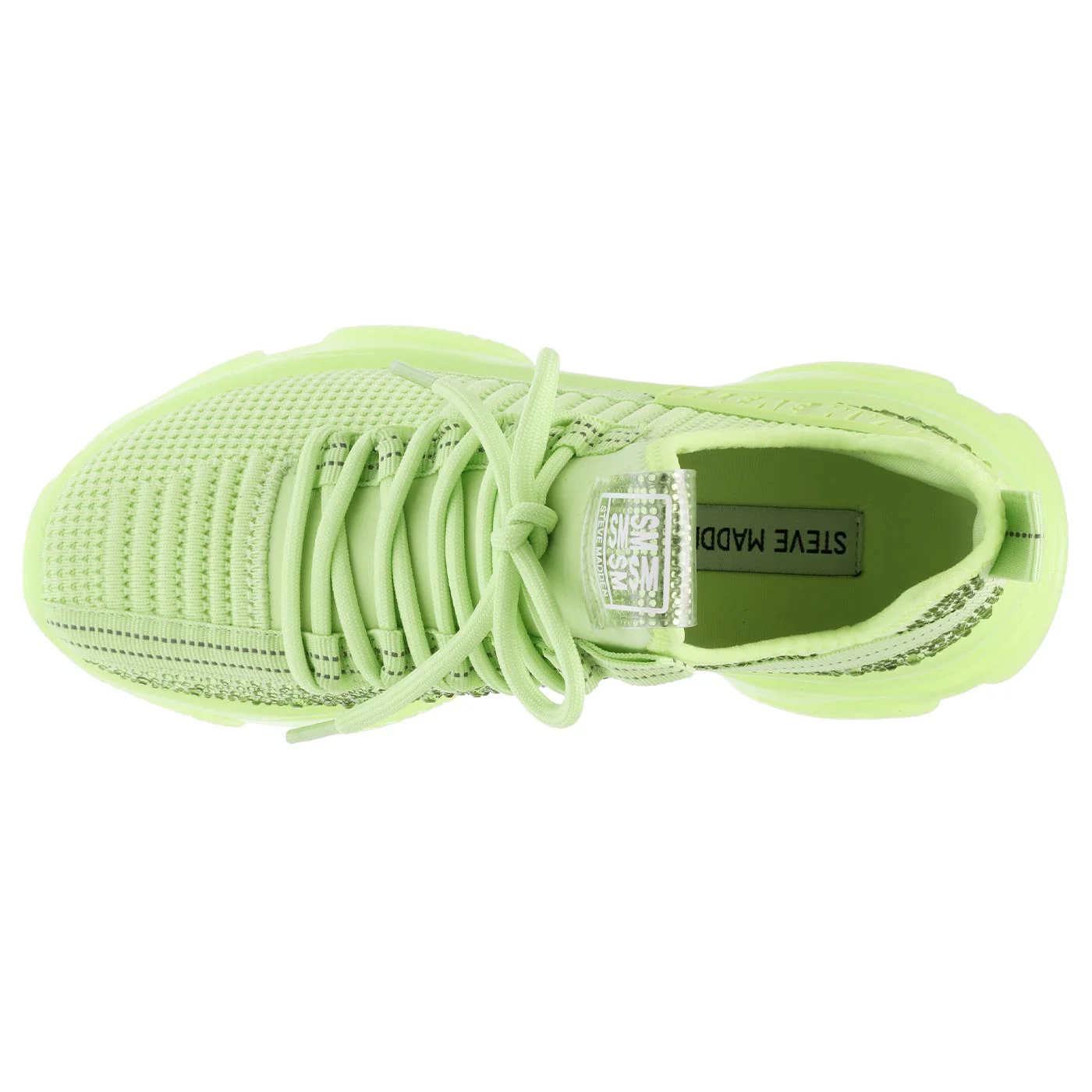 Maxilla-R Neon Lime - Scarpe Stringate Profilo Basso Donna Verdi Donna STEVE MADDEN - Image 7