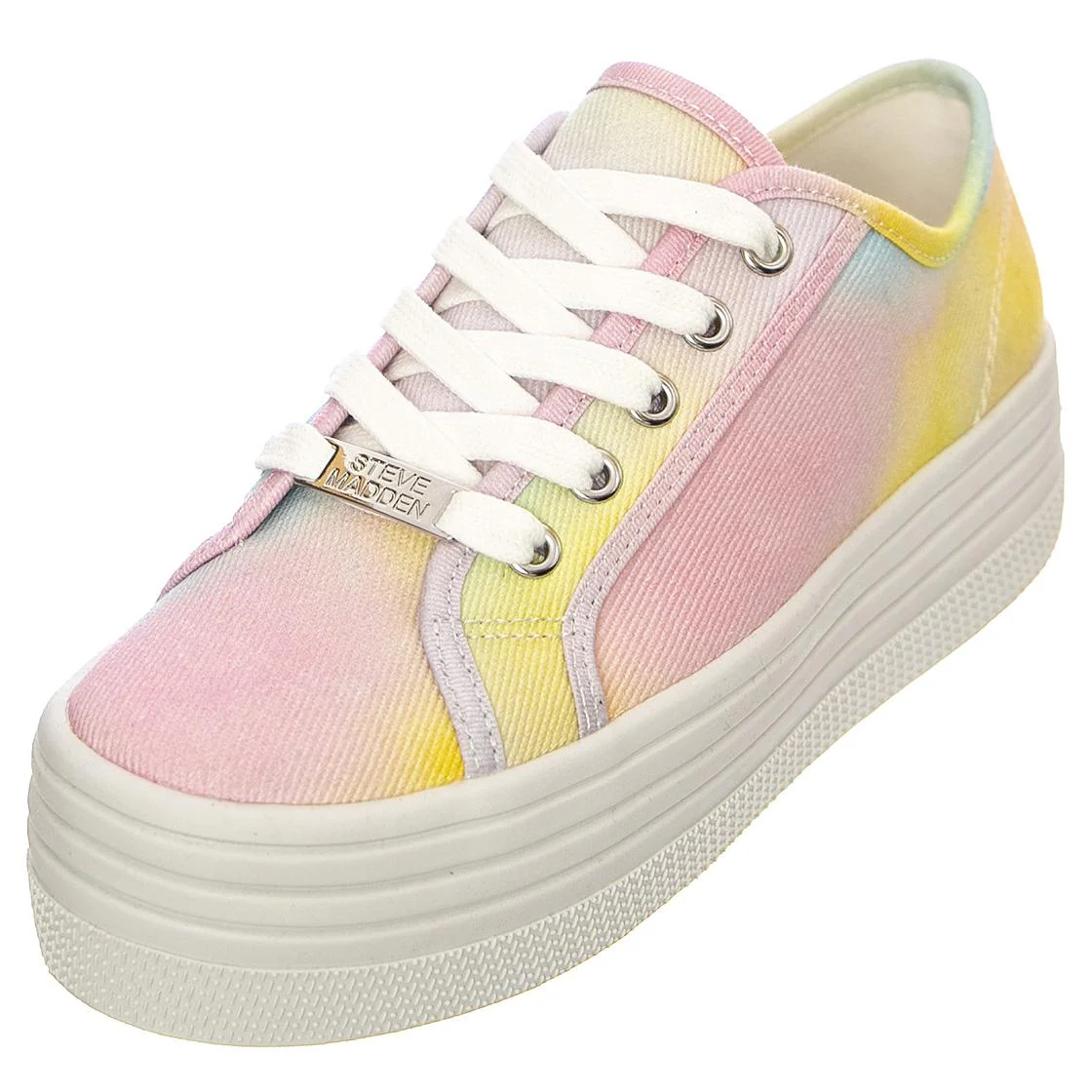 Bobbi - Scarpe Stringate Profilo Basso Donna Pastel / Multicolore Donna STEVE MADDEN