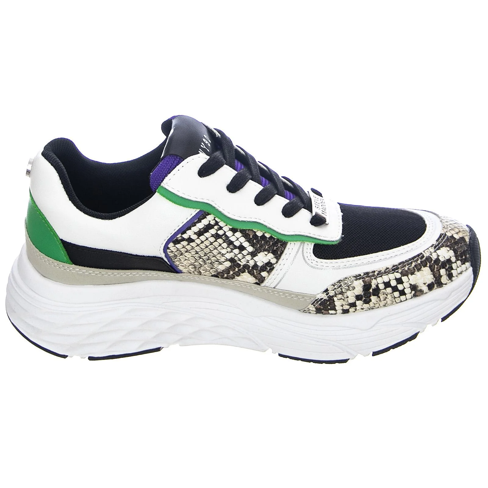 Francey Shoes - Bone Snake - Scarpe Stringate Profilo Basso Donna Multicolore Donna STEVE MADDEN - Image 2