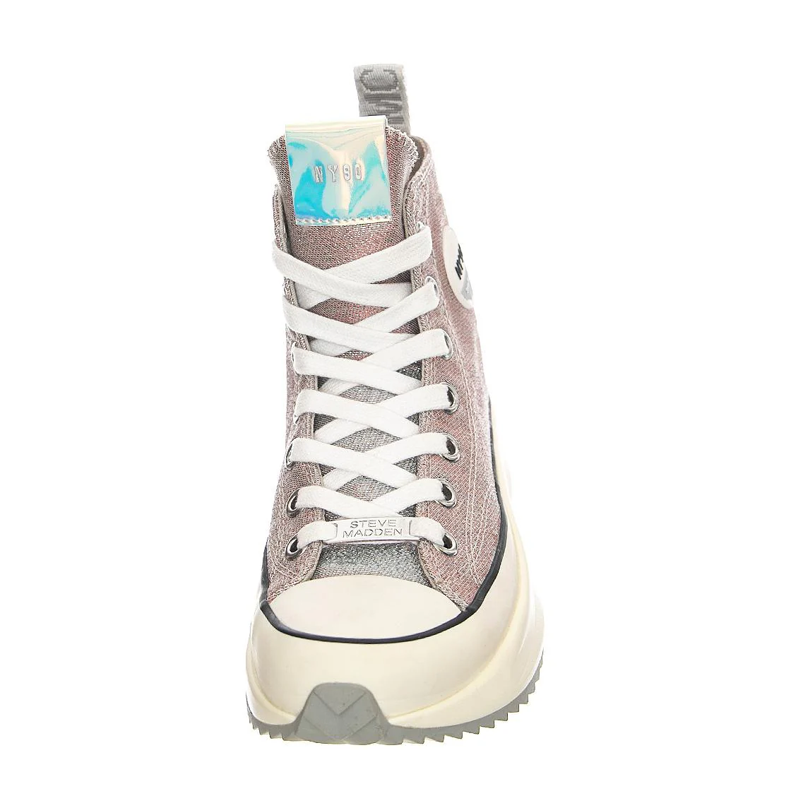 Shark - Scarpe Stringate Profilo Alto Donna Multicolore / Glitter  Donna STEVE MADDEN - Image 3