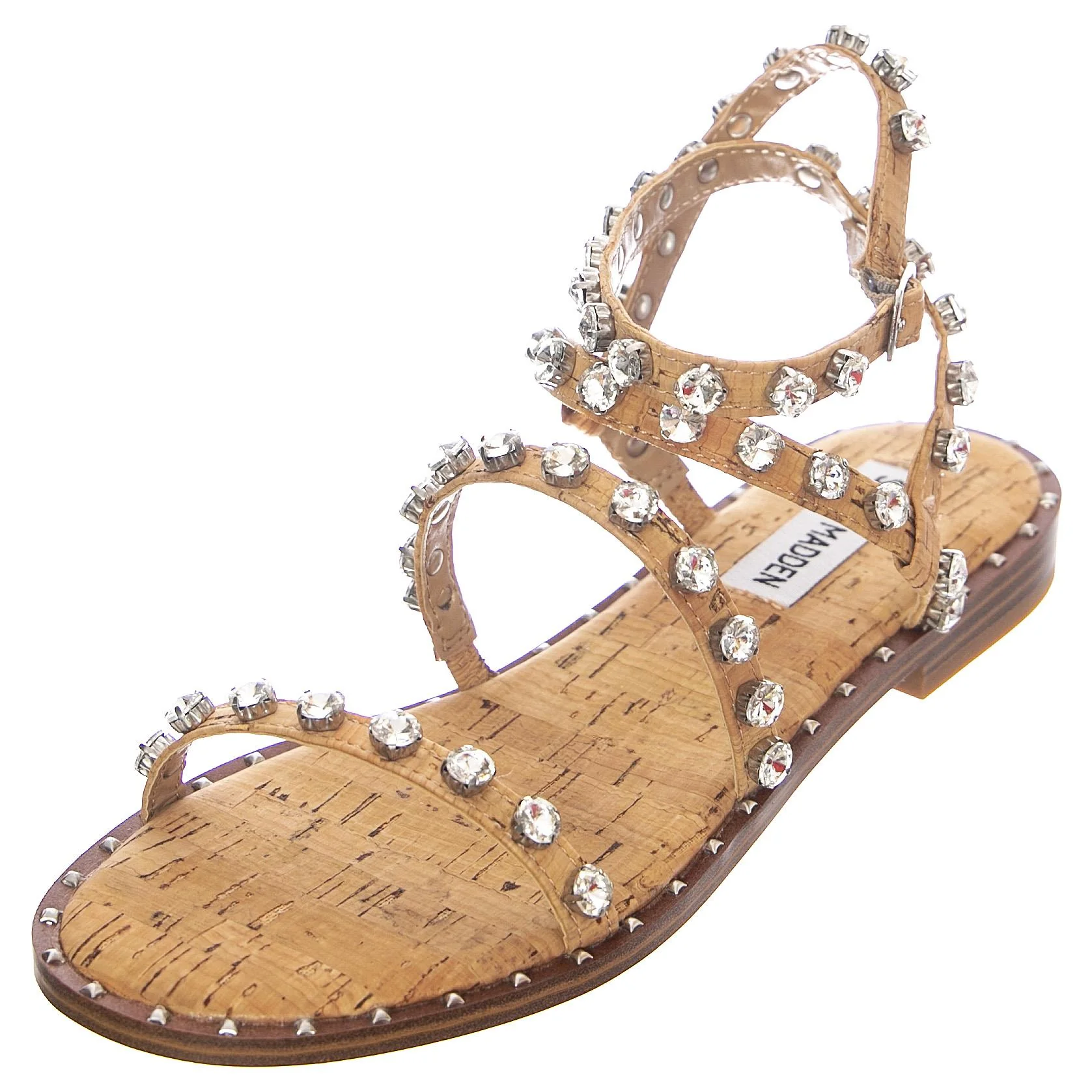 Womens Travel-R Sandals - Cork - Sandali Donna Multicolore Donna STEVE MADDEN
