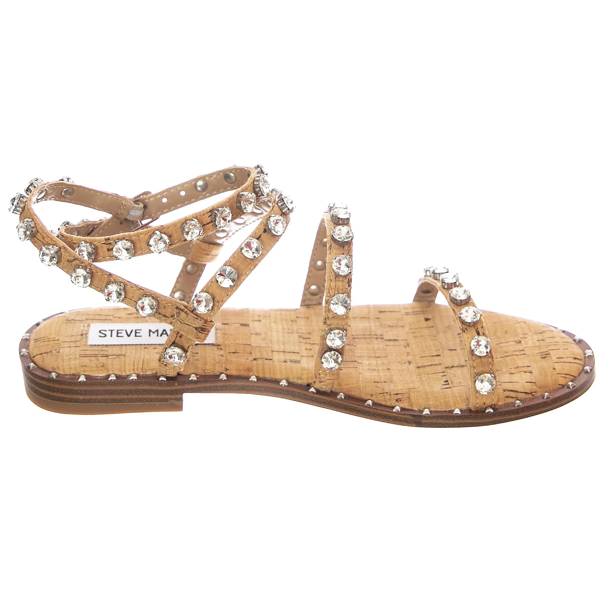 Womens Travel-R Sandals - Cork - Sandali Donna Multicolore Donna STEVE MADDEN - Image 2