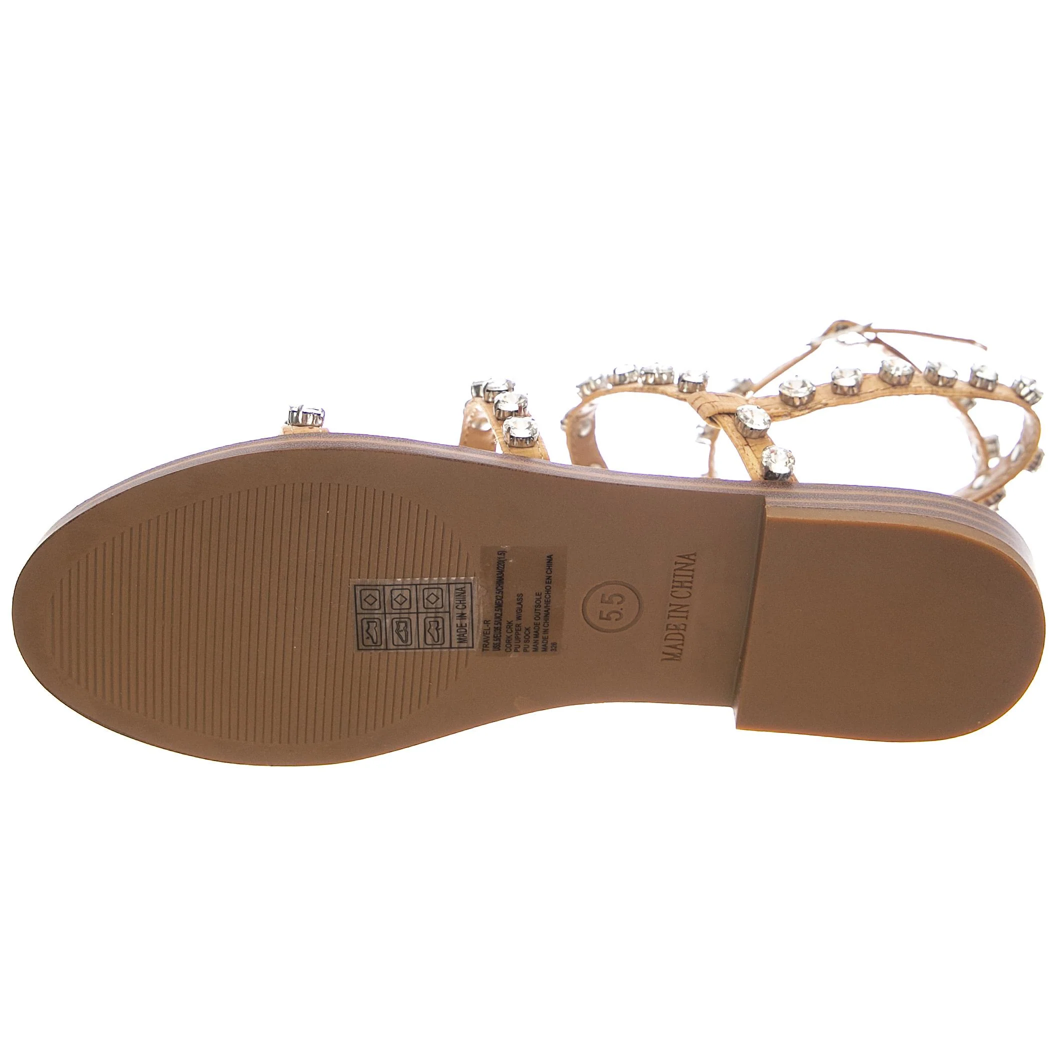 Womens Travel-R Sandals - Cork - Sandali Donna Multicolore Donna STEVE MADDEN - Image 5