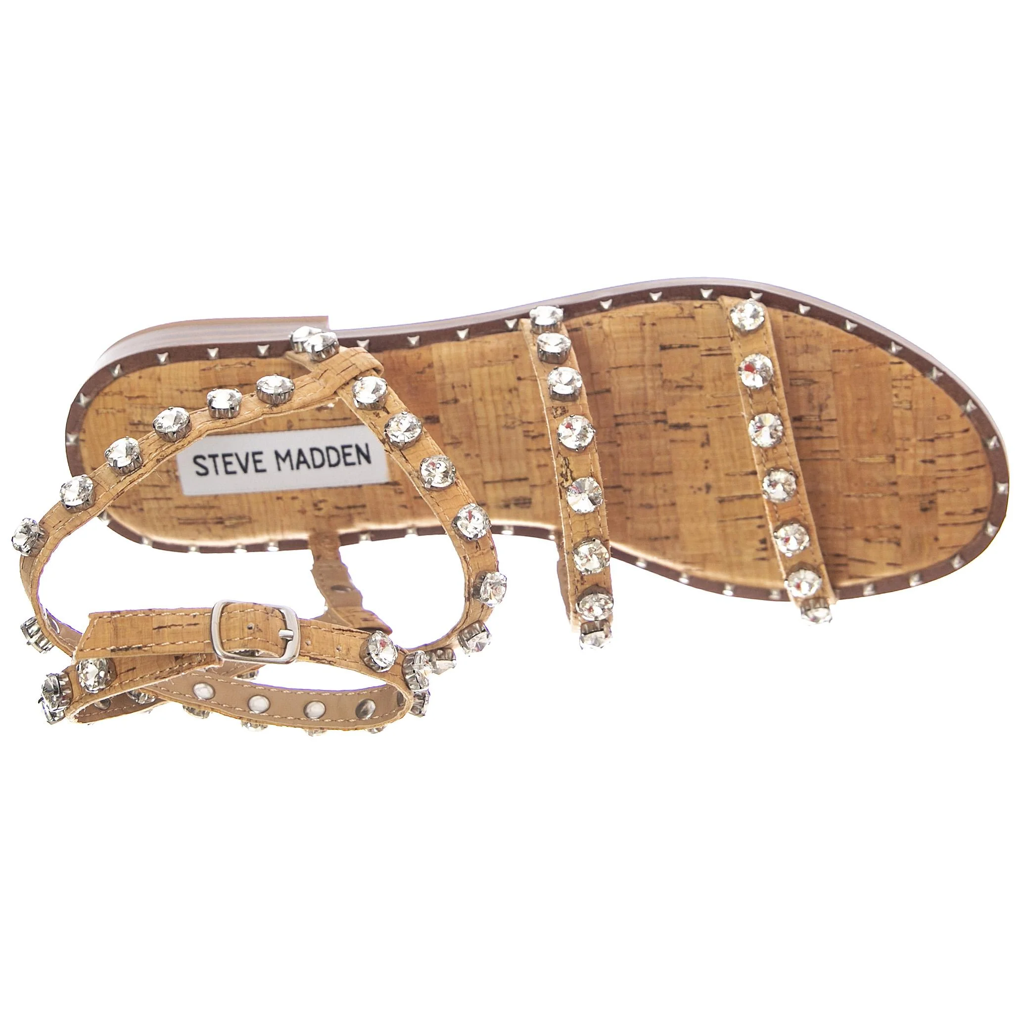 Womens Travel-R Sandals - Cork - Sandali Donna Multicolore Donna STEVE MADDEN - Image 6