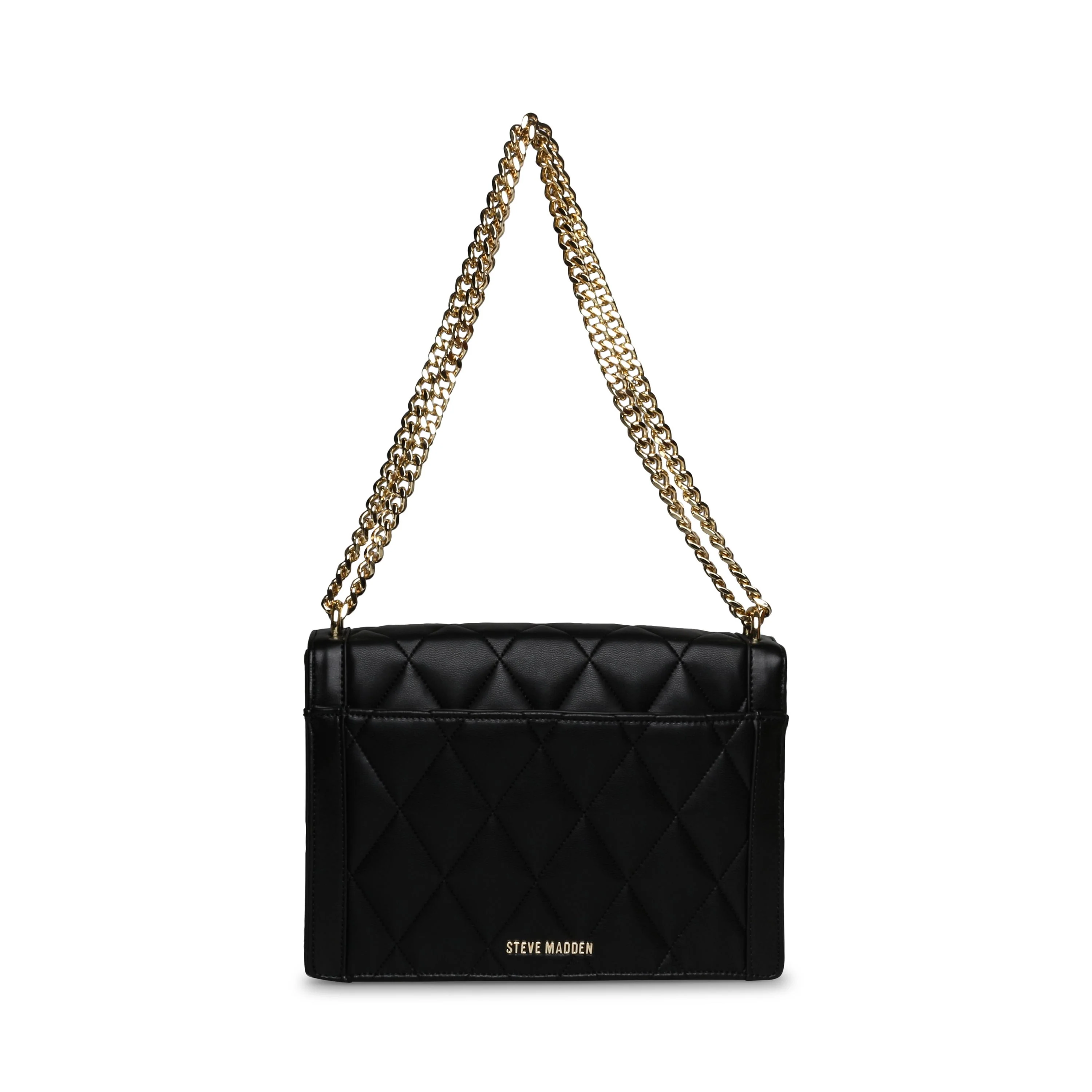 BDiablo Black / Gold - Borsa a Tracolla Nera ACCESSORI STEVE MADDEN - Image 3