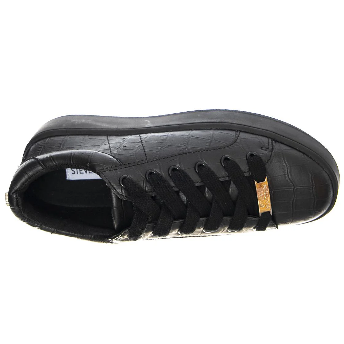 Bertie - Scarpe Stringate Profilo Basso Donna Nere  Donna STEVE MADDEN - Image 6