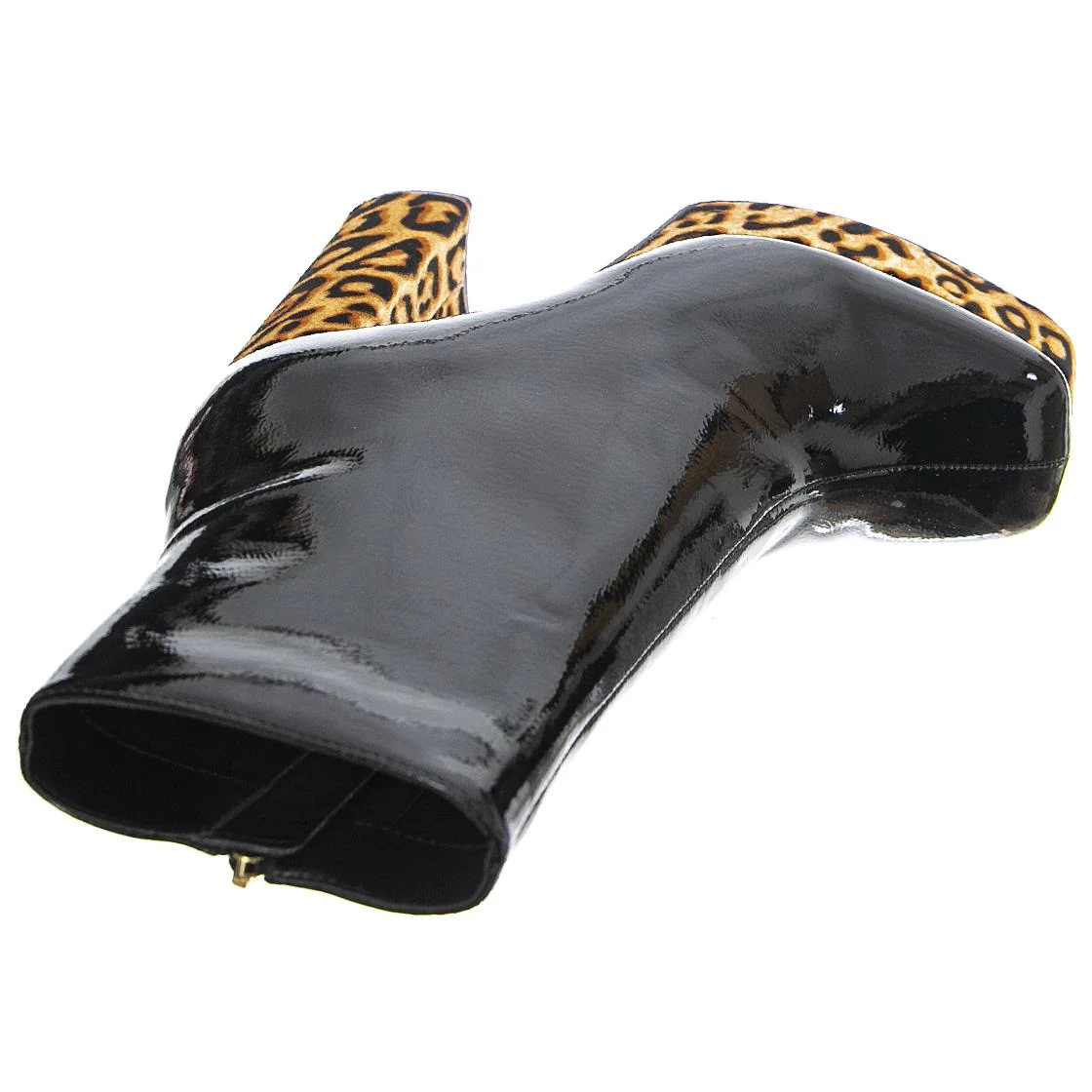 Lucrative - Stivaletti Profilo alla Caviglia Donna Neri / Leopard Donna STEVE MADDEN - Image 6