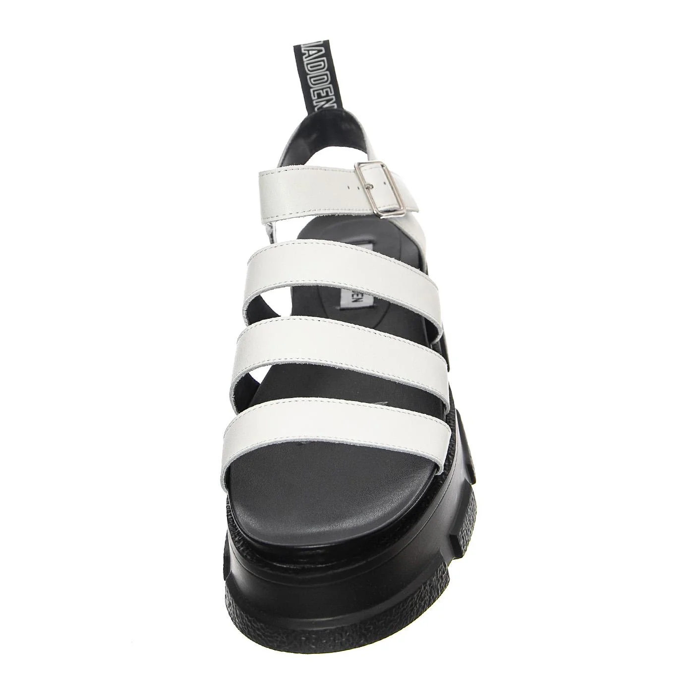 Pioneer White Leat - Sandali Donna Bianchi / Neri Donna STEVE MADDEN - Image 3