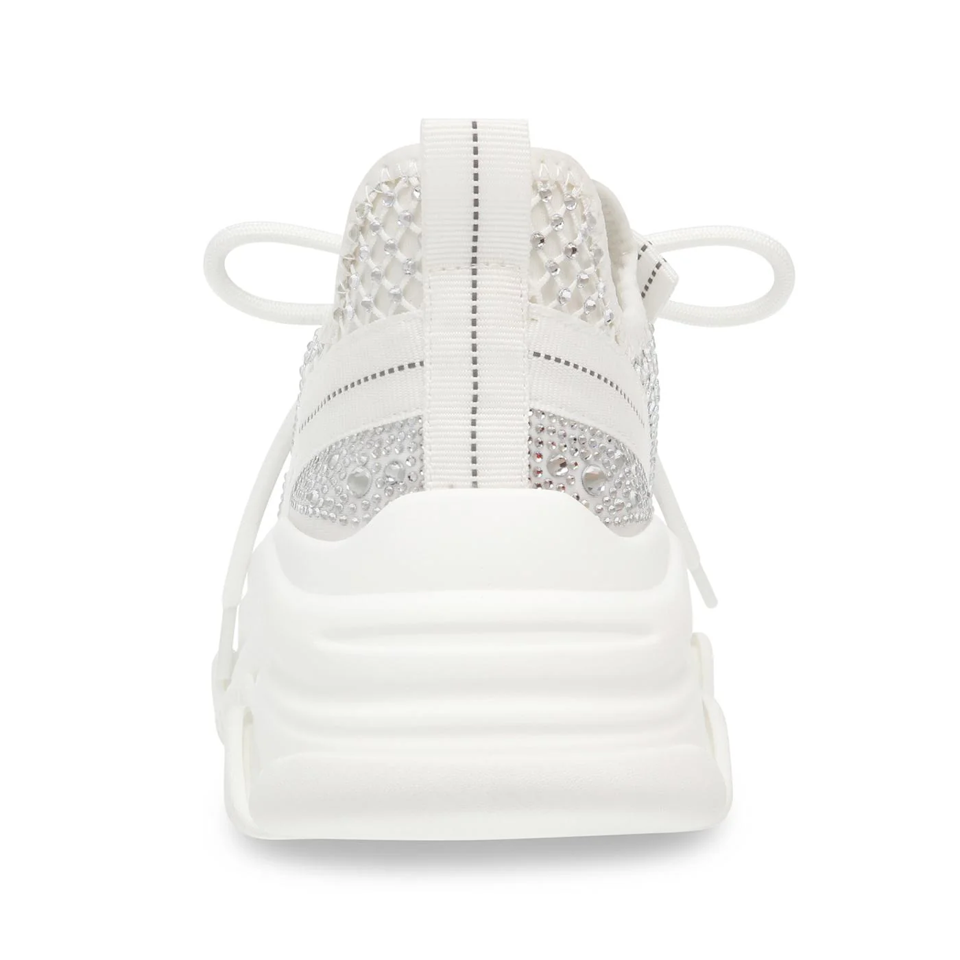 Poise White Mesh + TPU + Stones - Scarpe Stringate Profilo Basso Donna Multicolore Donna STEVE MADDEN - Image 4