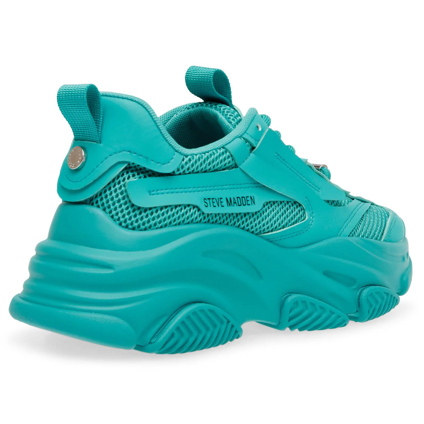Possession Teal - Scarpe Stringate Profilo Basso Donna Verdi  Donna STEVE MADDEN - Image 4