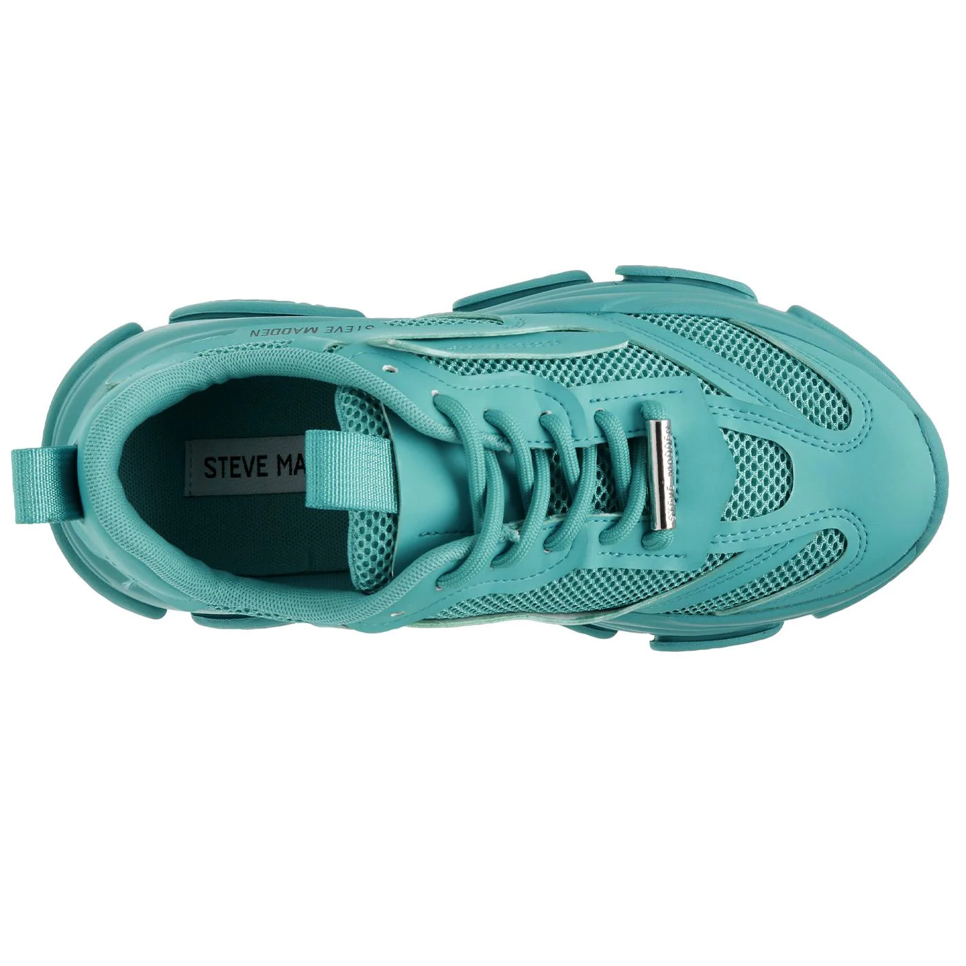 Possession Teal - Scarpe Stringate Profilo Basso Donna Verdi  Donna STEVE MADDEN - Image 6