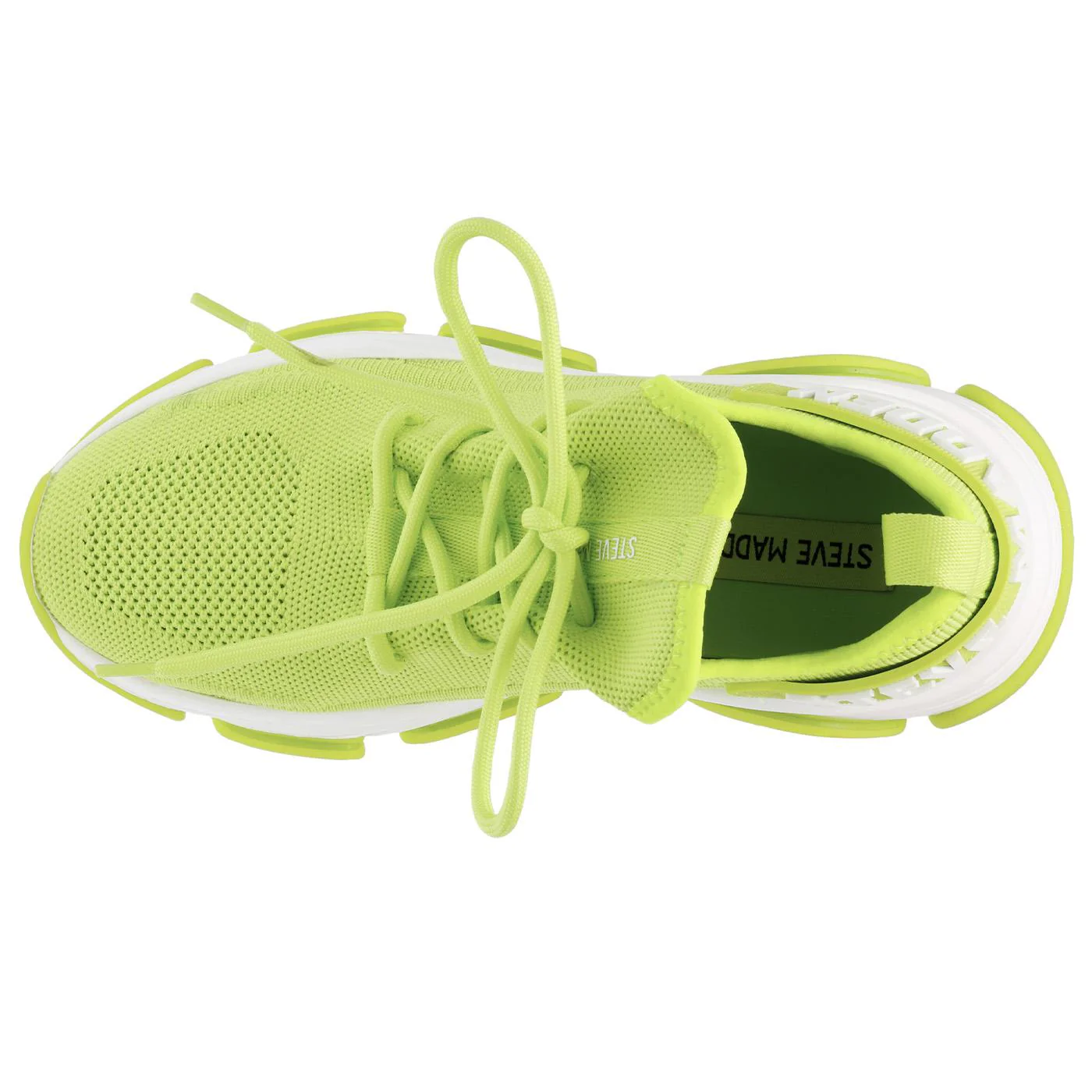 Protégé Neon Lime - Scarpe Stringate Profilo Basso Donna Verdi Donna STEVE MADDEN - Image 6
