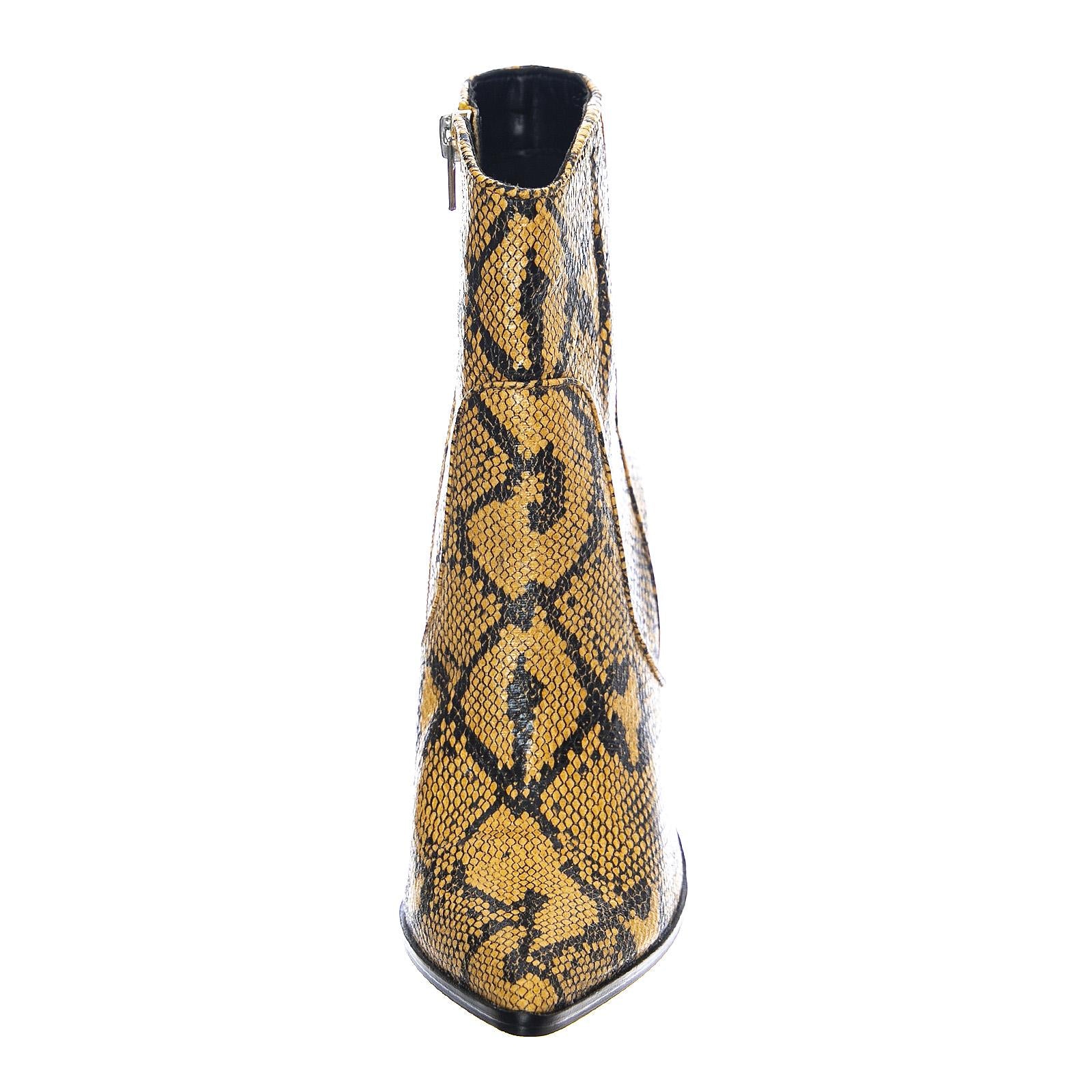 Rarely Ankle Boots - Yellow / Multi - Stivaletti alla Caviglia Donna Serpente / Multicolore Donna STEVE MADDEN - Image 3