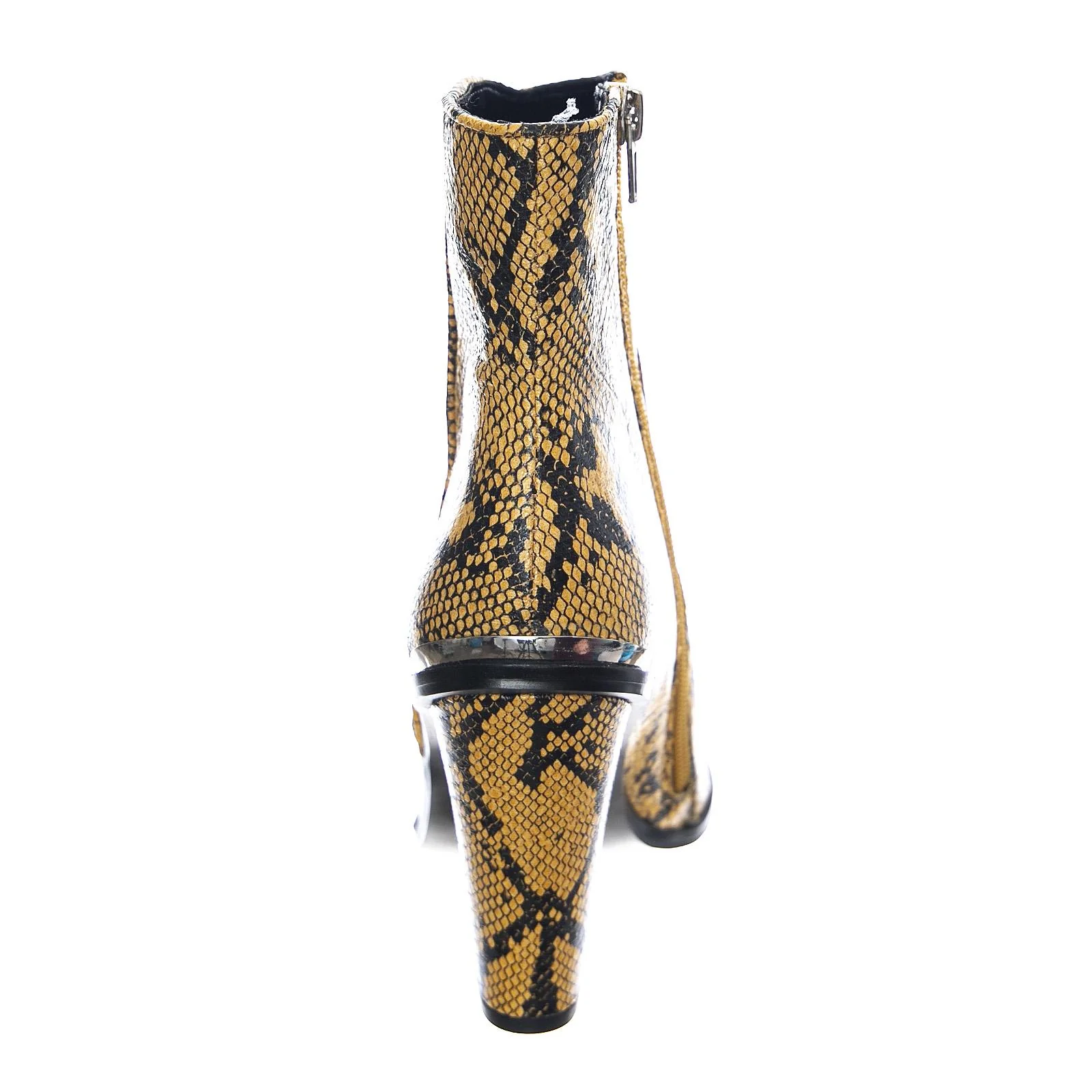 Rarely Ankle Boots - Yellow / Multi - Stivaletti alla Caviglia Donna Serpente / Multicolore Donna STEVE MADDEN - Image 4