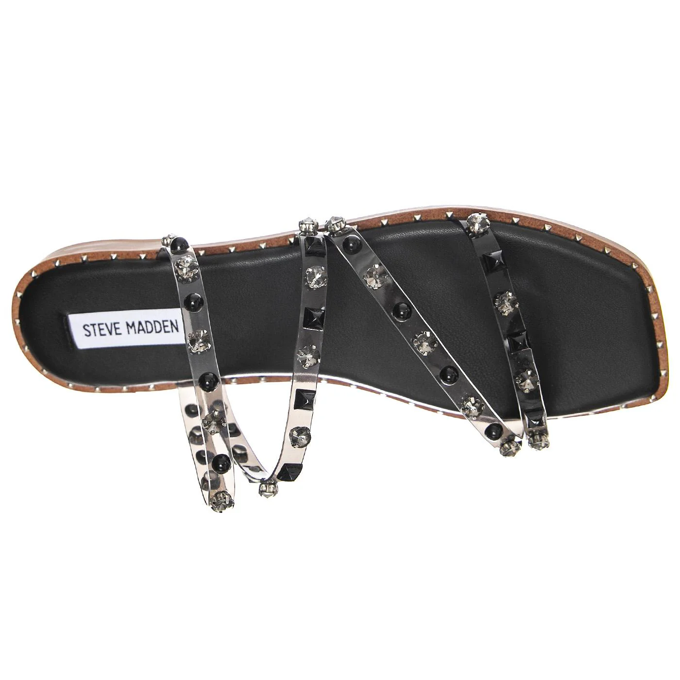 Skyler Black Clear - Sandali Donna Neri Donna STEVE MADDEN - Image 6