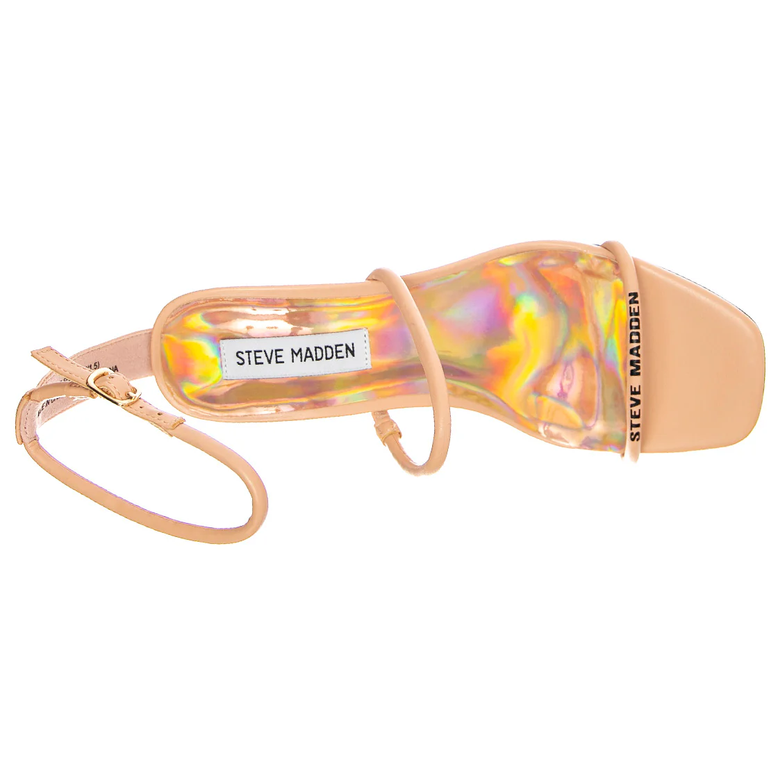 STASSI NATURAL - Sandali con Tacco Alto Donna Beige  Donna STEVE MADDEN - Image 6