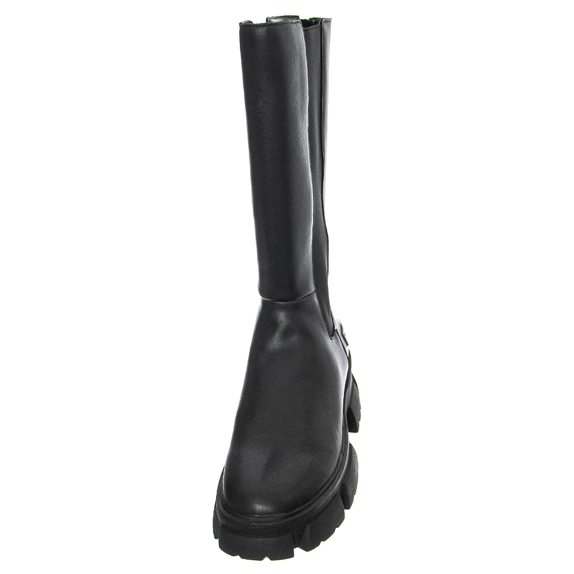 TRANSCEND BLACK LEATHER - Stivali Alti Donna Neri  Donna STEVE MADDEN - Image 3