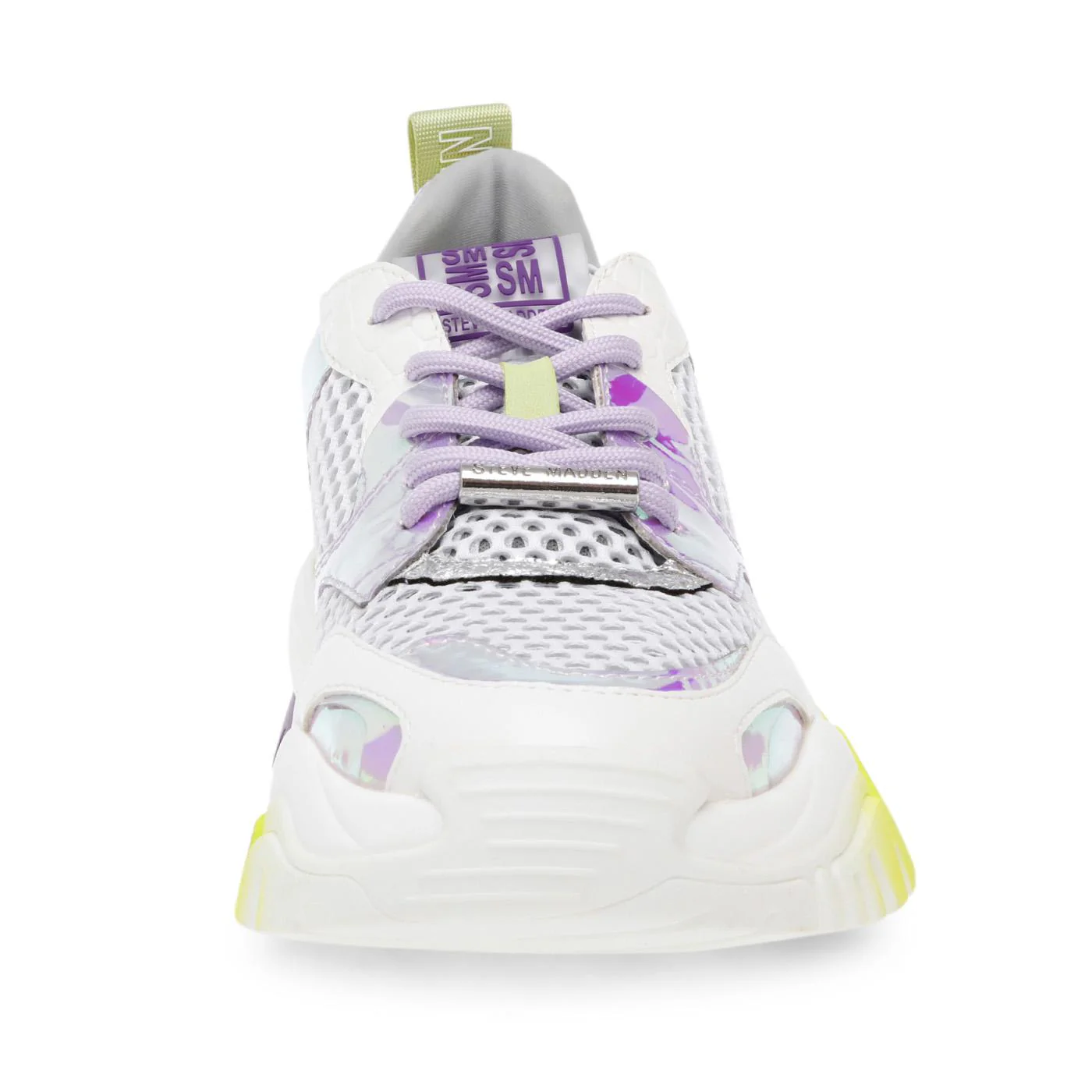 Treasure Purple / Iridescent- Scarpe Stringate Profilo Basso Donna Viola / Multicolore Donna STEVE MADDEN - Image 3