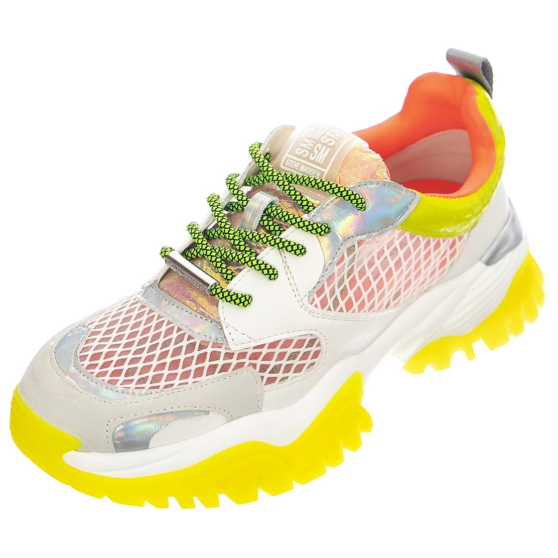 TREASURES YLW MULTI - Scarpe Stringate Donna Multicolore Donna STEVE MADDEN