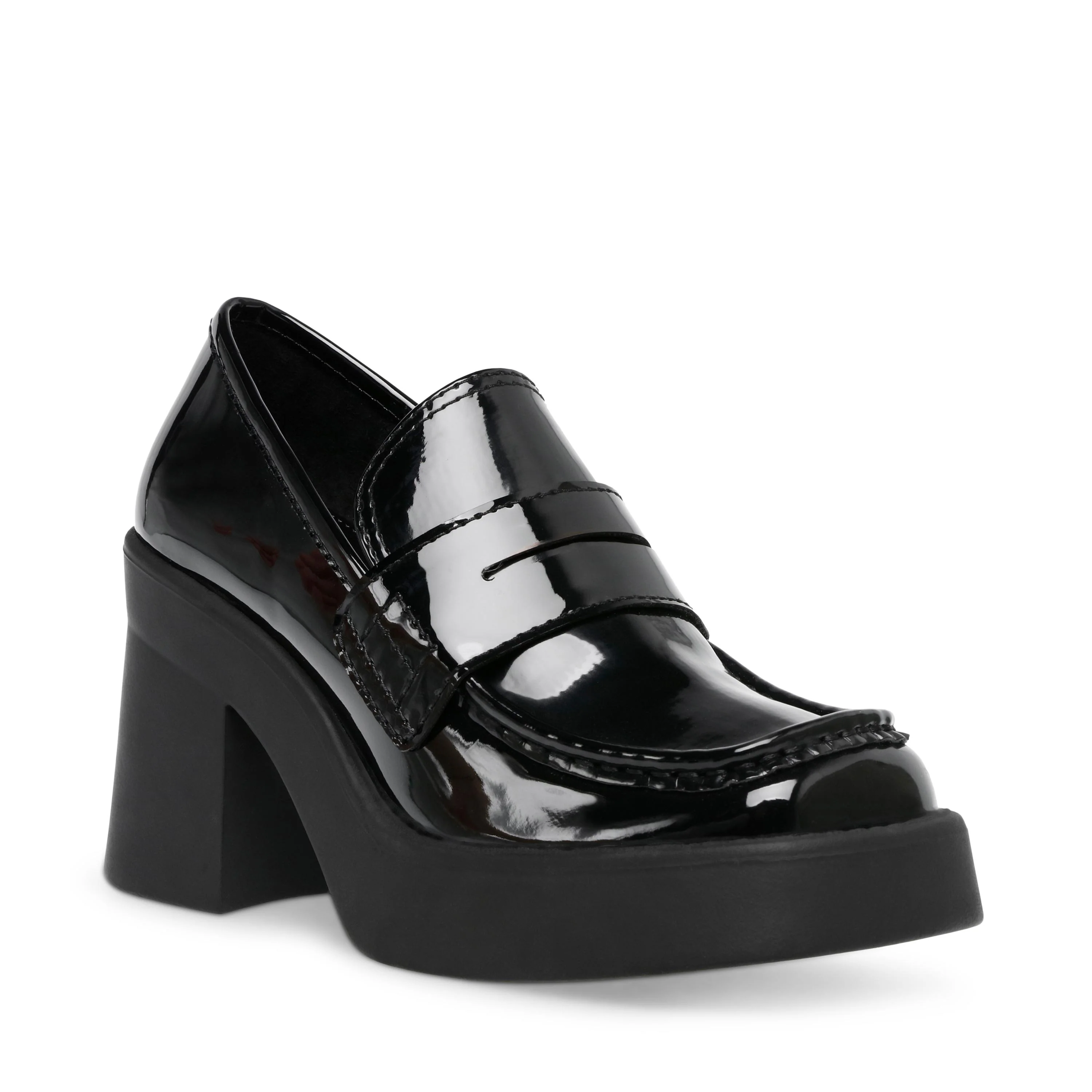 Utmost Blk Pat - Mocassini Donna Neri  Donna STEVE MADDEN - Image 2