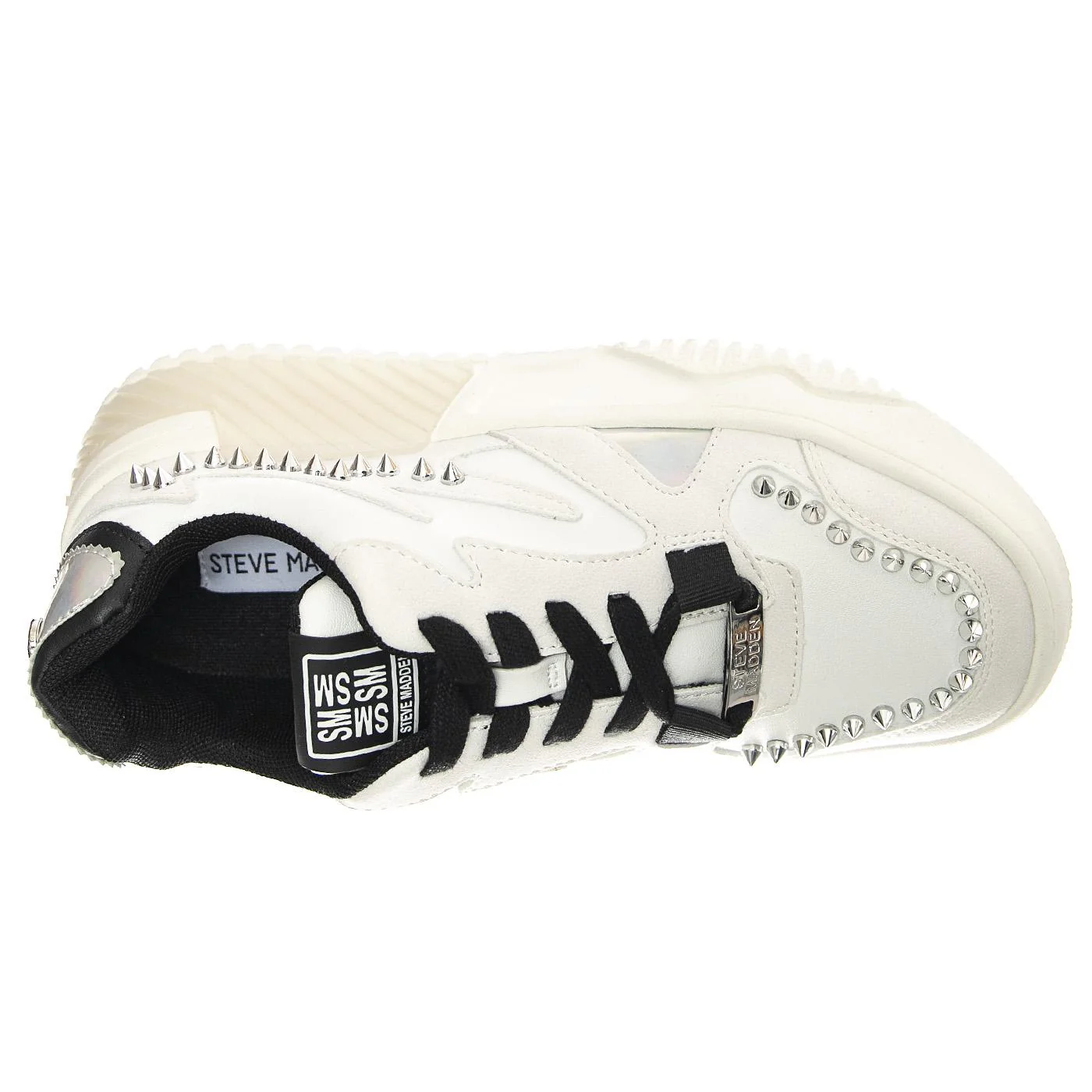 Whirl Black Multi - Scarpe Stringate Profilo Basso Donna Bianche Donna STEVE MADDEN - Image 6