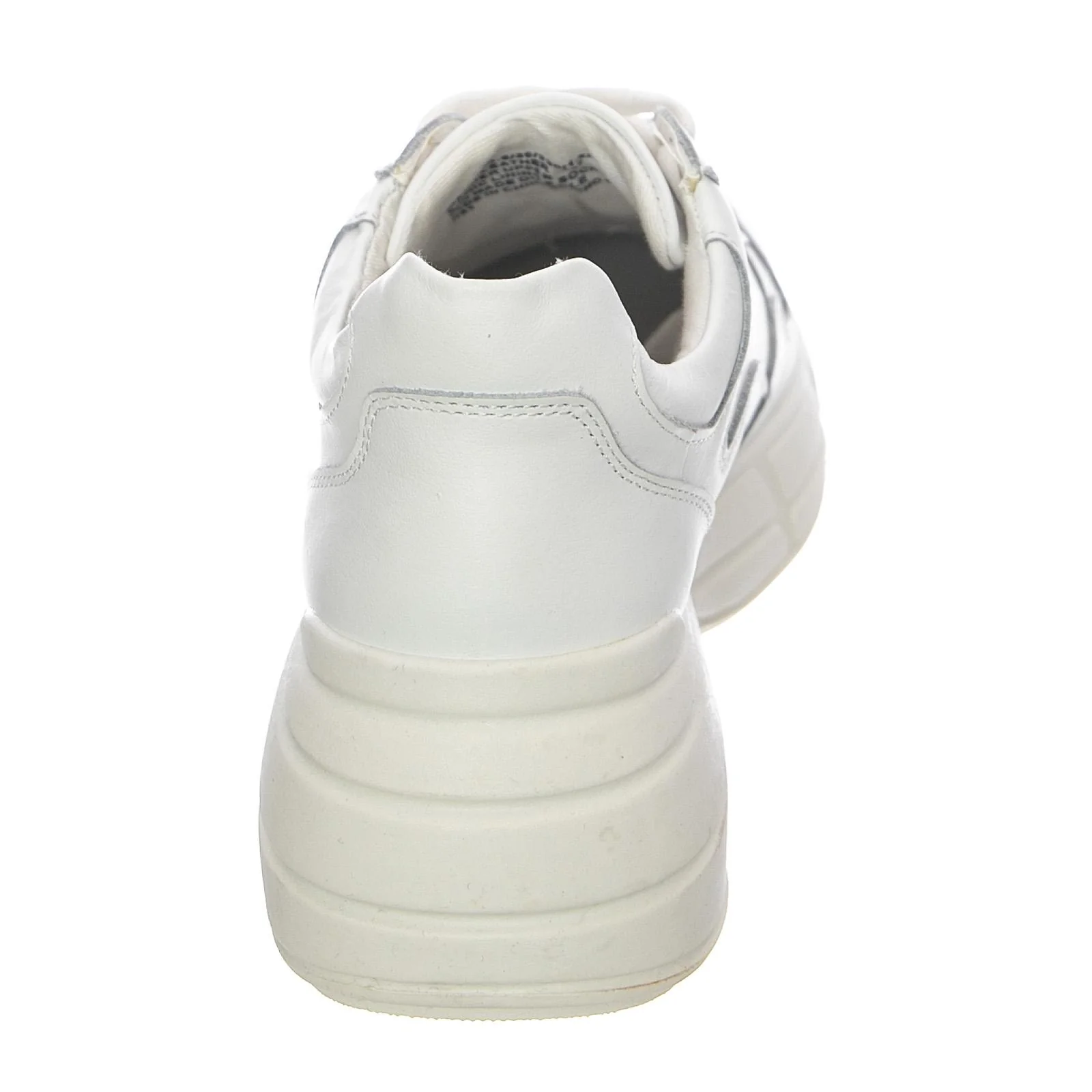 Womens Memory Shoes - White Leat - Scarpe Stringate Profilo Basso Donna Bianche  Donna STEVE MADDEN - Image 4