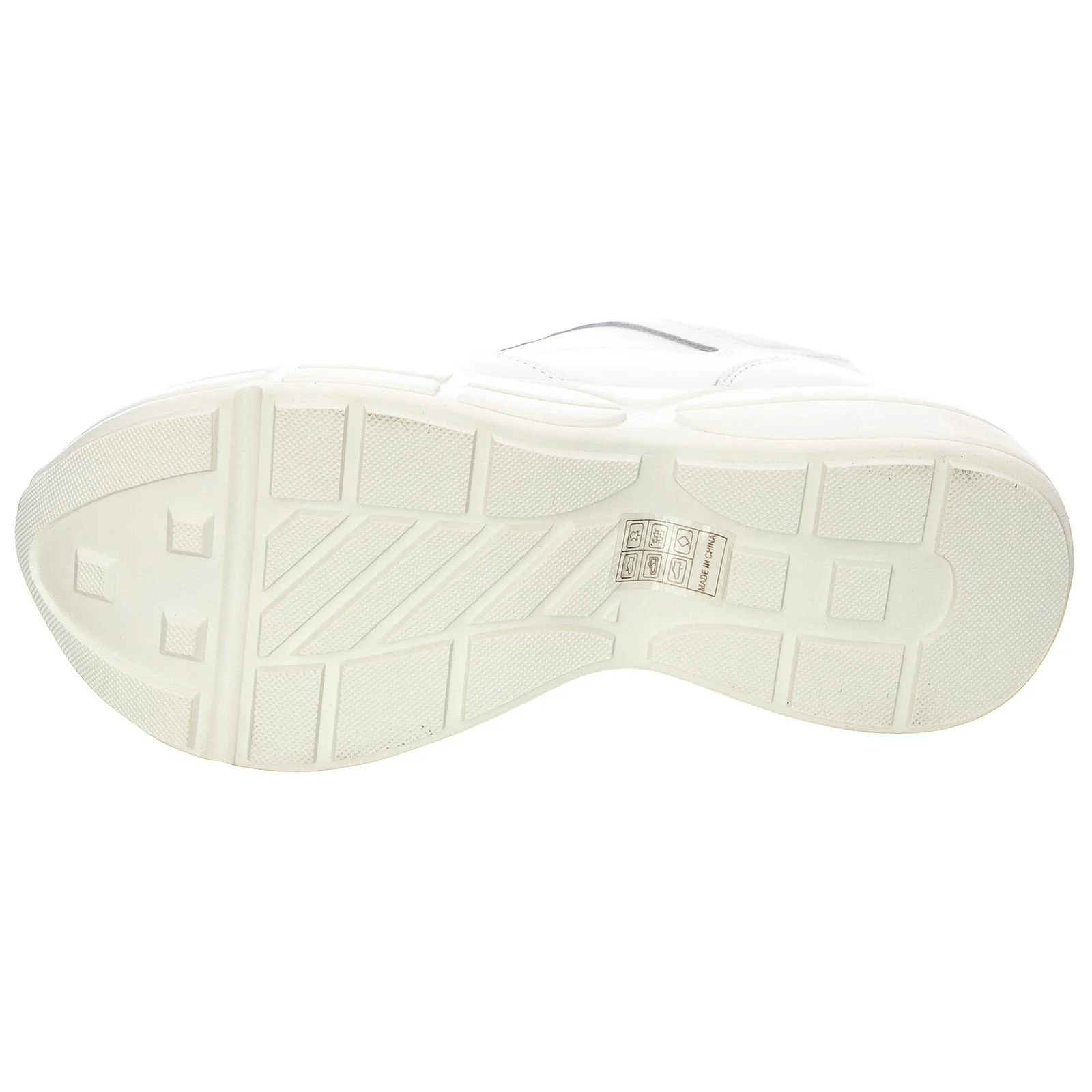 Womens Memory Shoes - White Leat - Scarpe Stringate Profilo Basso Donna Bianche  Donna STEVE MADDEN - Image 5