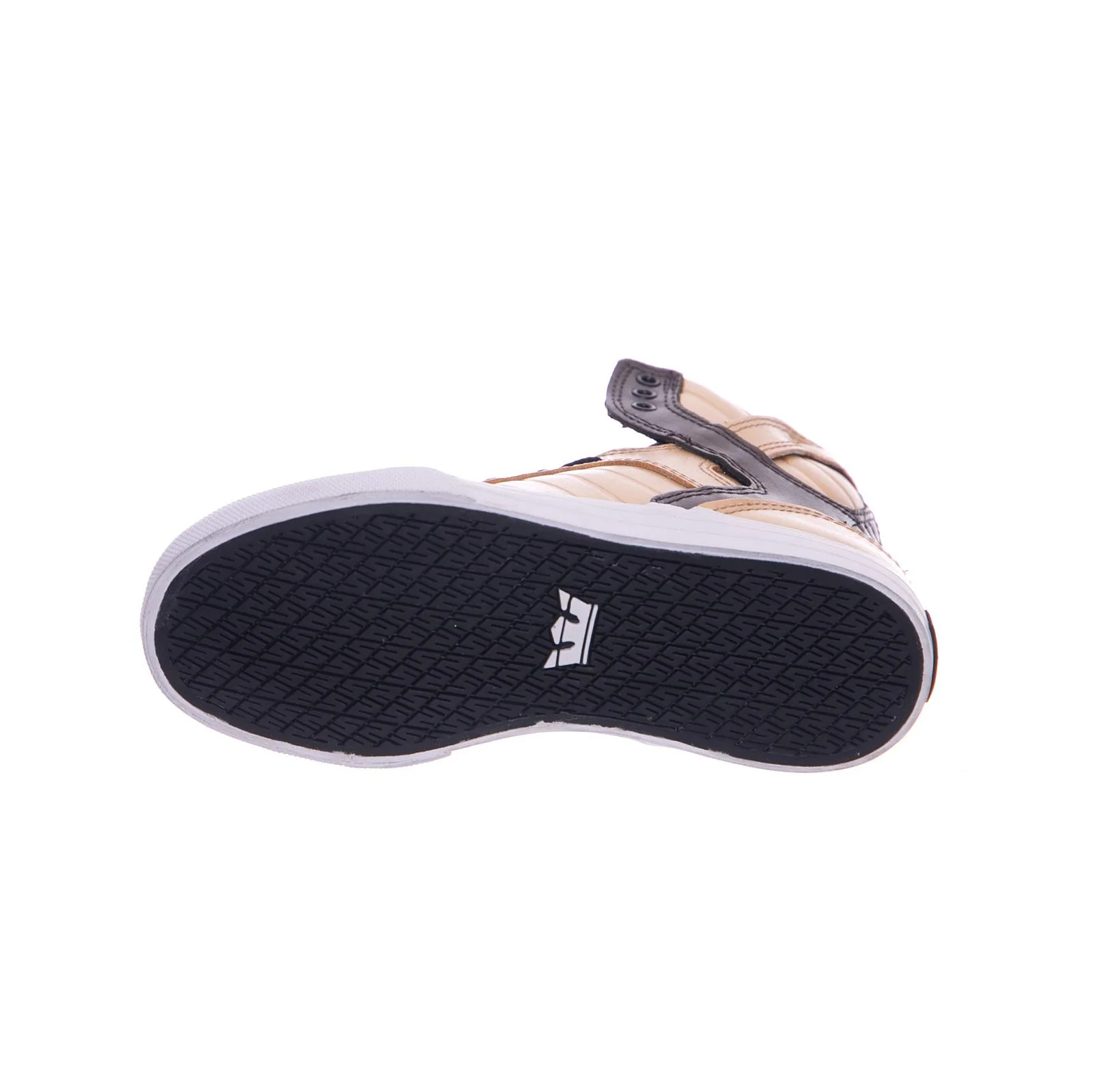Kids Skytop Shoes - Gold / Black / White - Scarpe Profilo Alto Bambino Oro Bambino SUPRA - Image 5