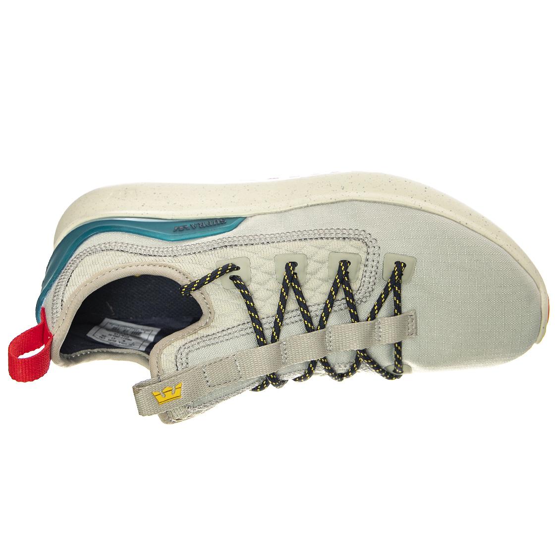 Factor Xt - Scarpe Stringate Profilo Basso Uomo Multicolore / Grigie / Stone / Teal  Uomo SUPRA - Image 6