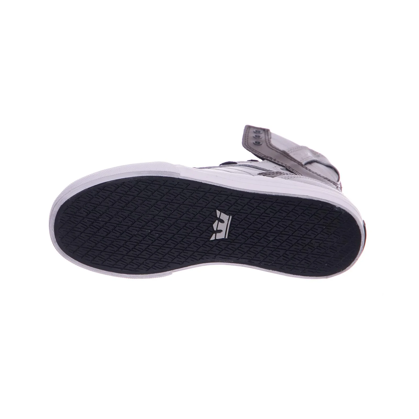 Kids Skytop Shoes - Silver Metallic / Black Shoes - Scarpe Profilo Alto Bambino Argento / Nere  Bambino SUPRA - Image 5